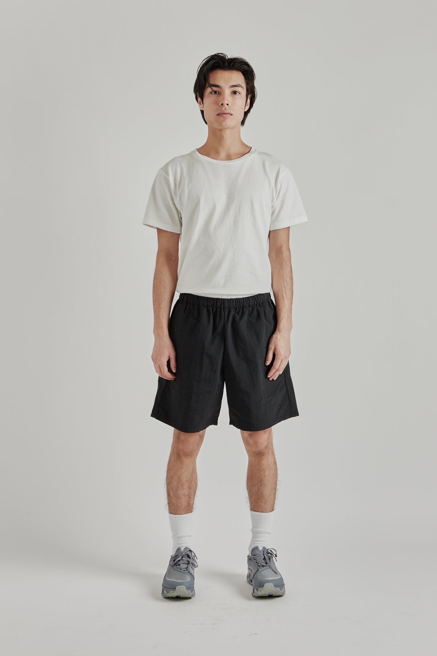 Goldwin SS26 Nylon Shorts Black1678