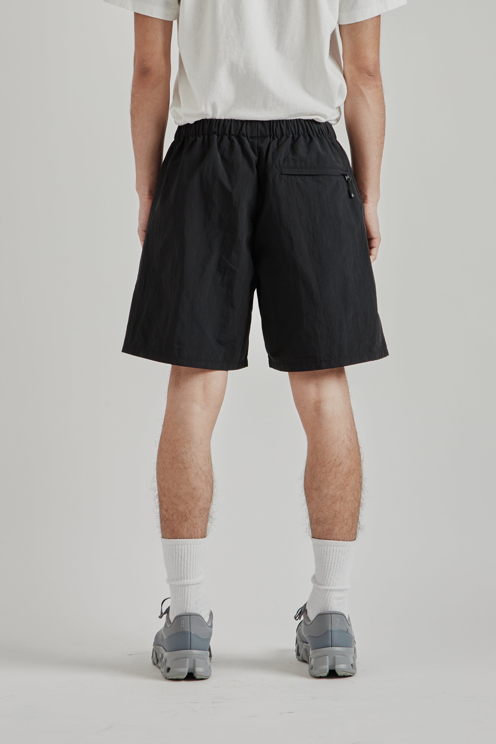 Goldwin SS26 Nylon Shorts Black1687