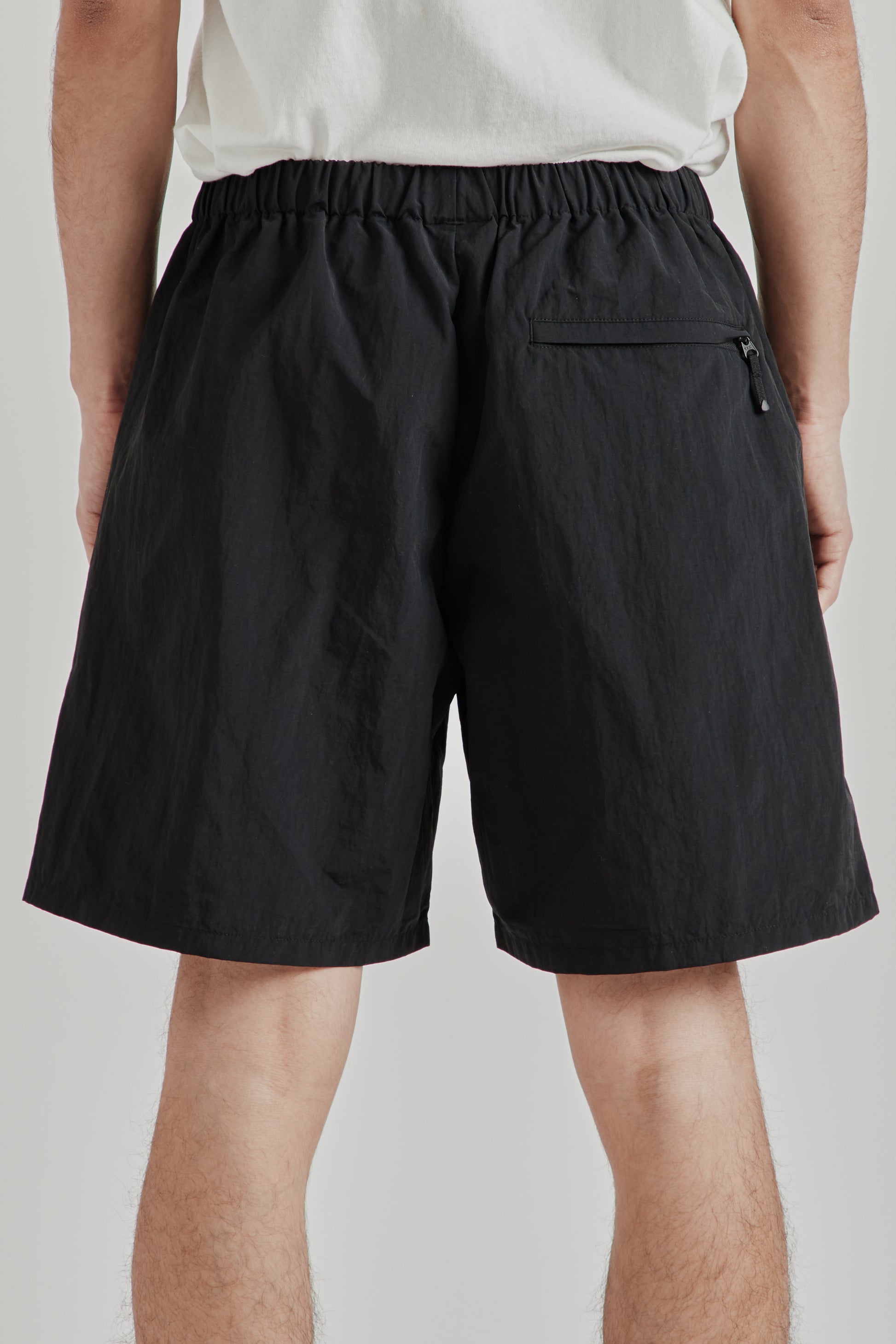 Goldwin SS26 Nylon Shorts Black1689