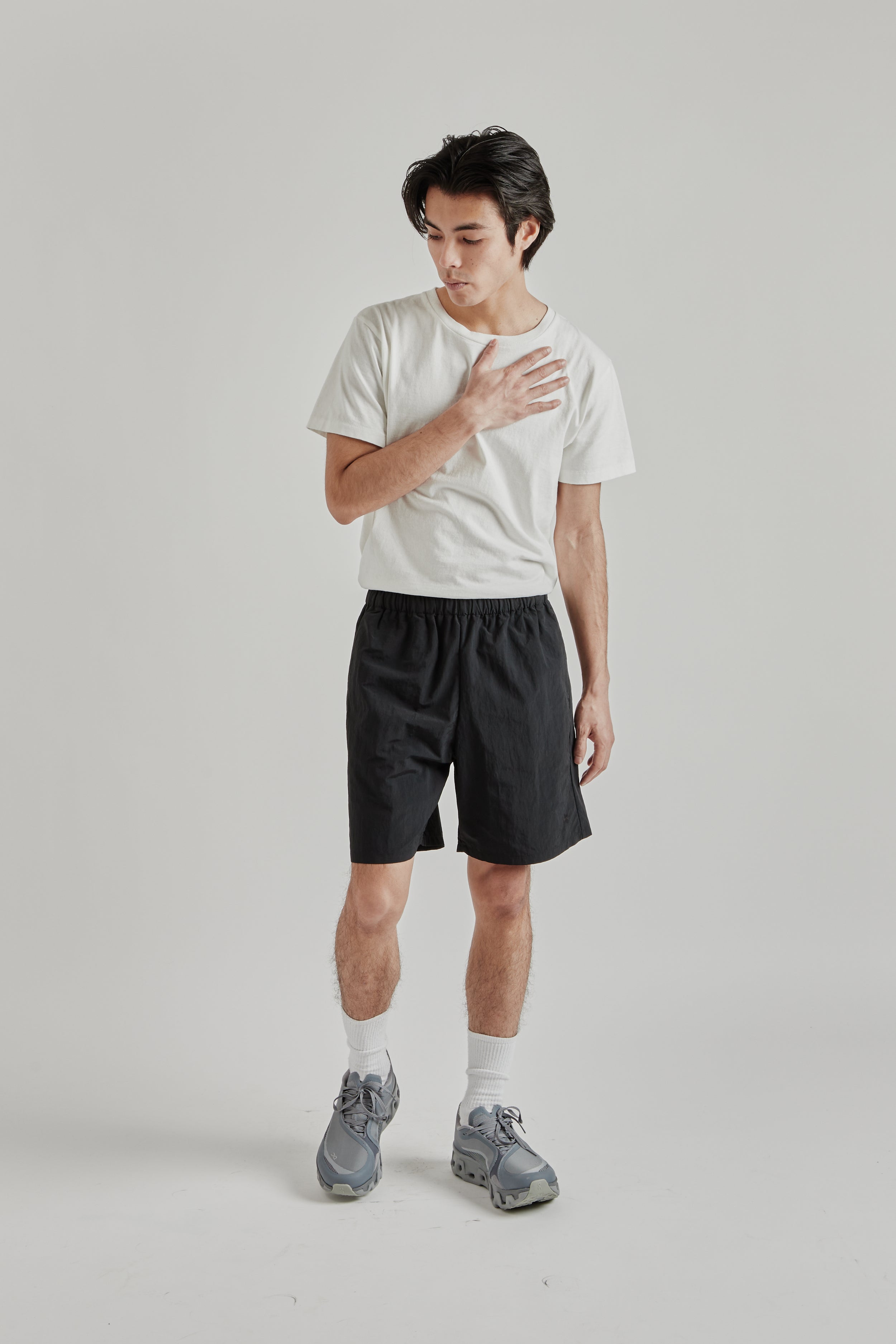 Goldwin Nylon Shorts - Black | Wallace Mercantile Shop