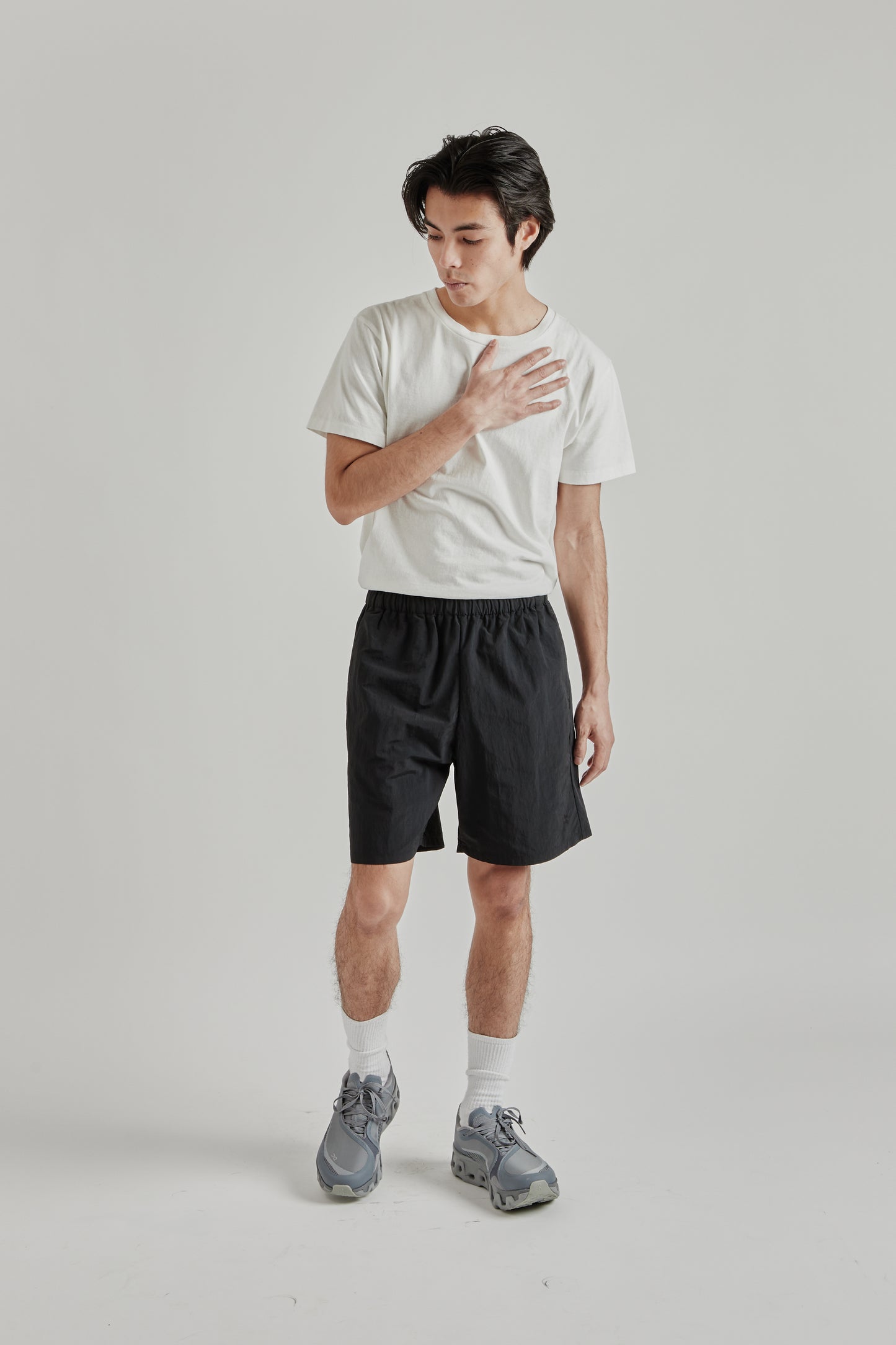 Goldwin SS26 Nylon Shorts Black1699
