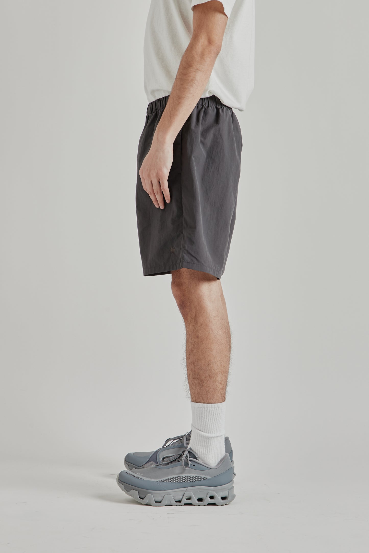 Goldwin SS26 Nylon Shorts Deep Charcoal1662