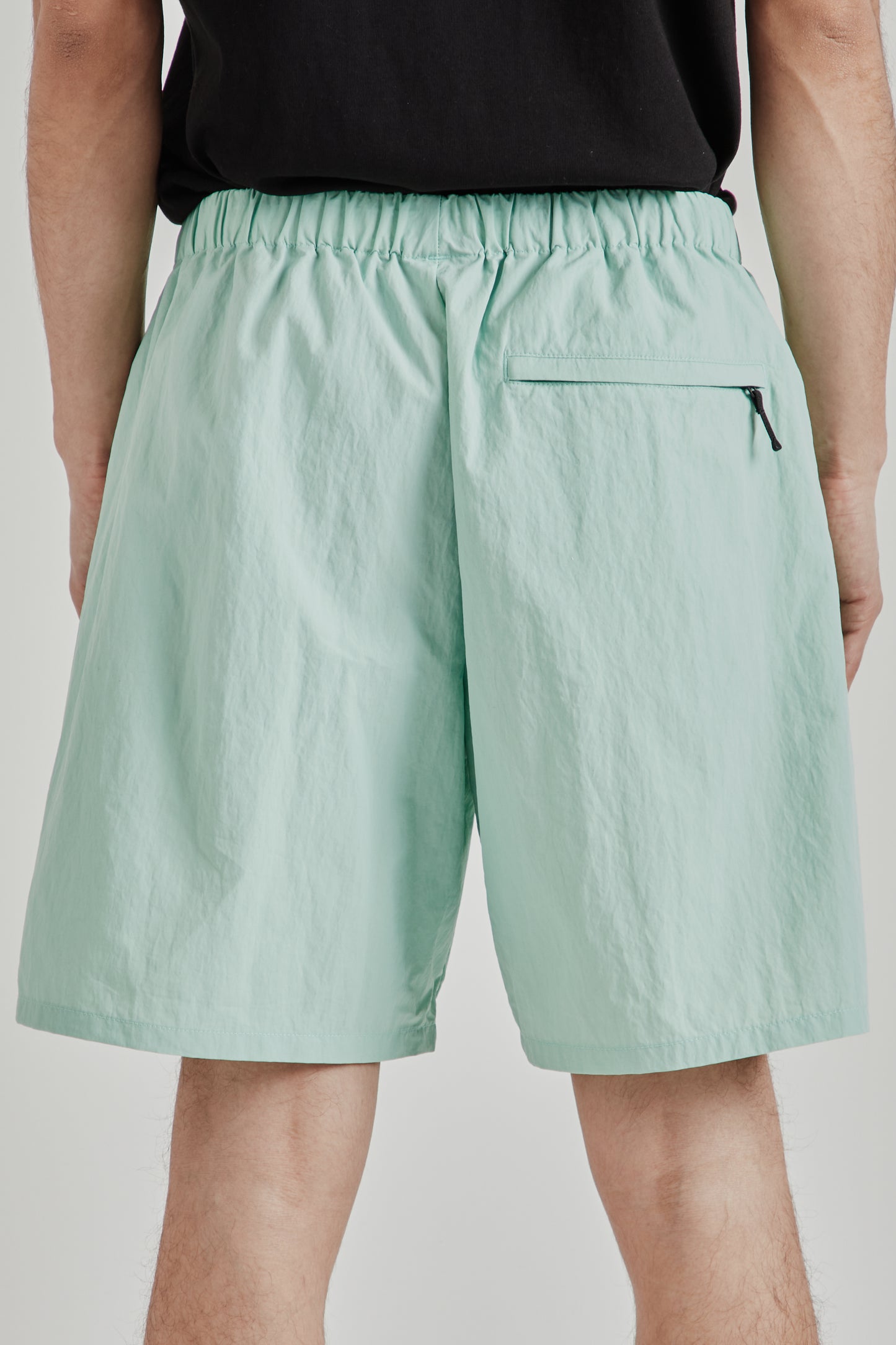 Goldwin SS26 Nylon Shorts Opal Green1743