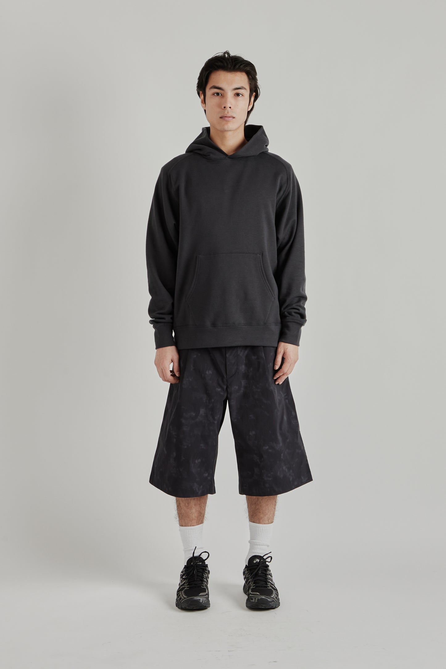 Goldwin SS26 Re-Optimum Sweat Hoodie Ink Black1866
