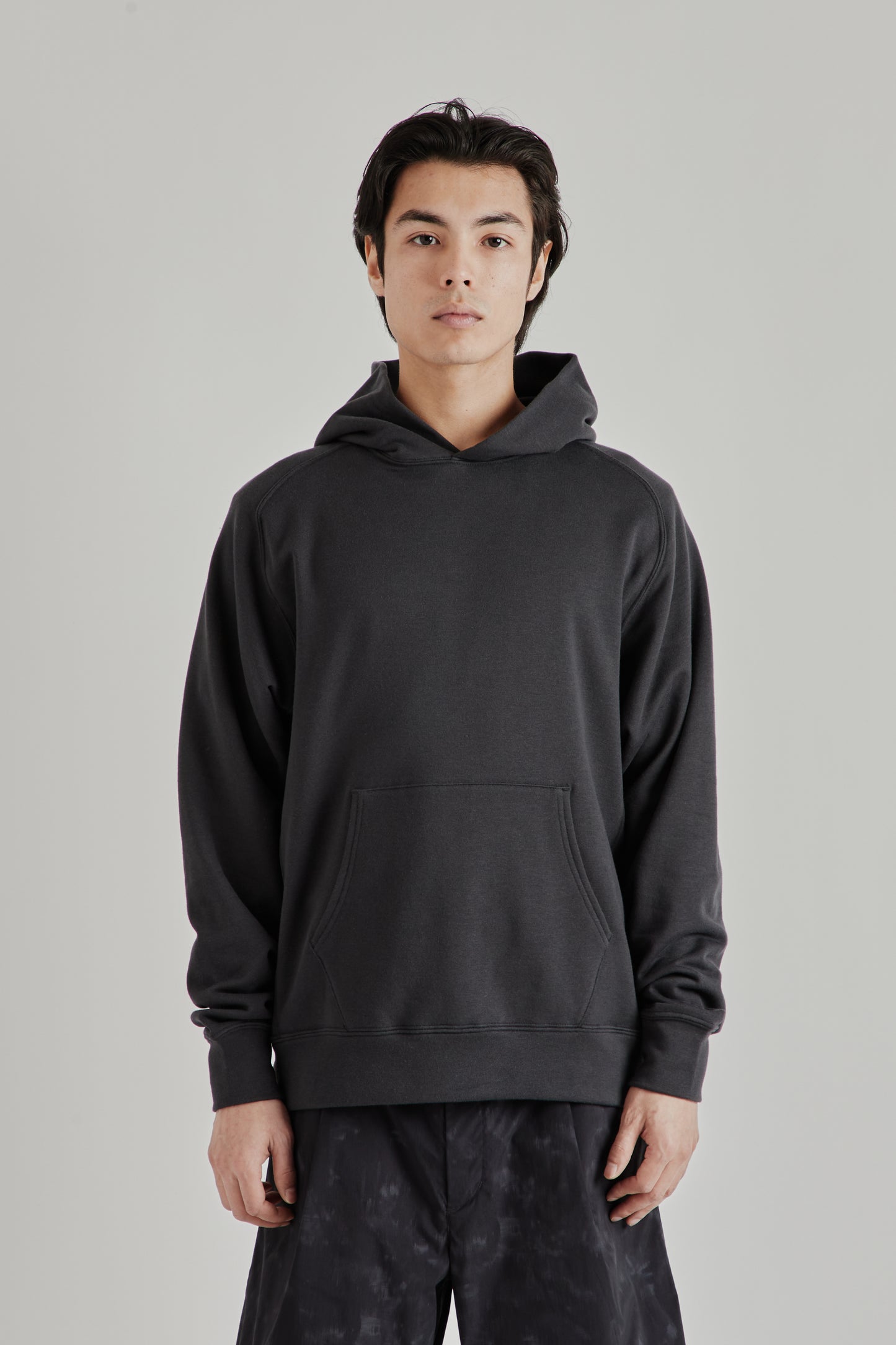 Goldwin SS26 Re-Optimum Sweat Hoodie Ink Black1868