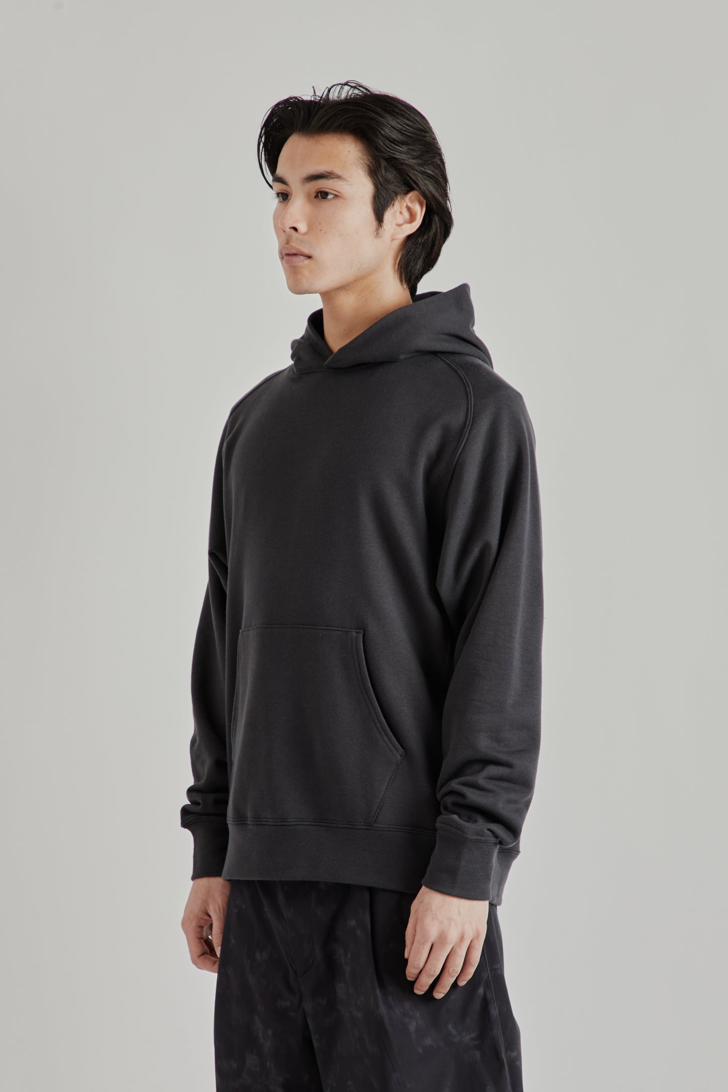 Goldwin SS26 Re-Optimum Sweat Hoodie Ink Black1872