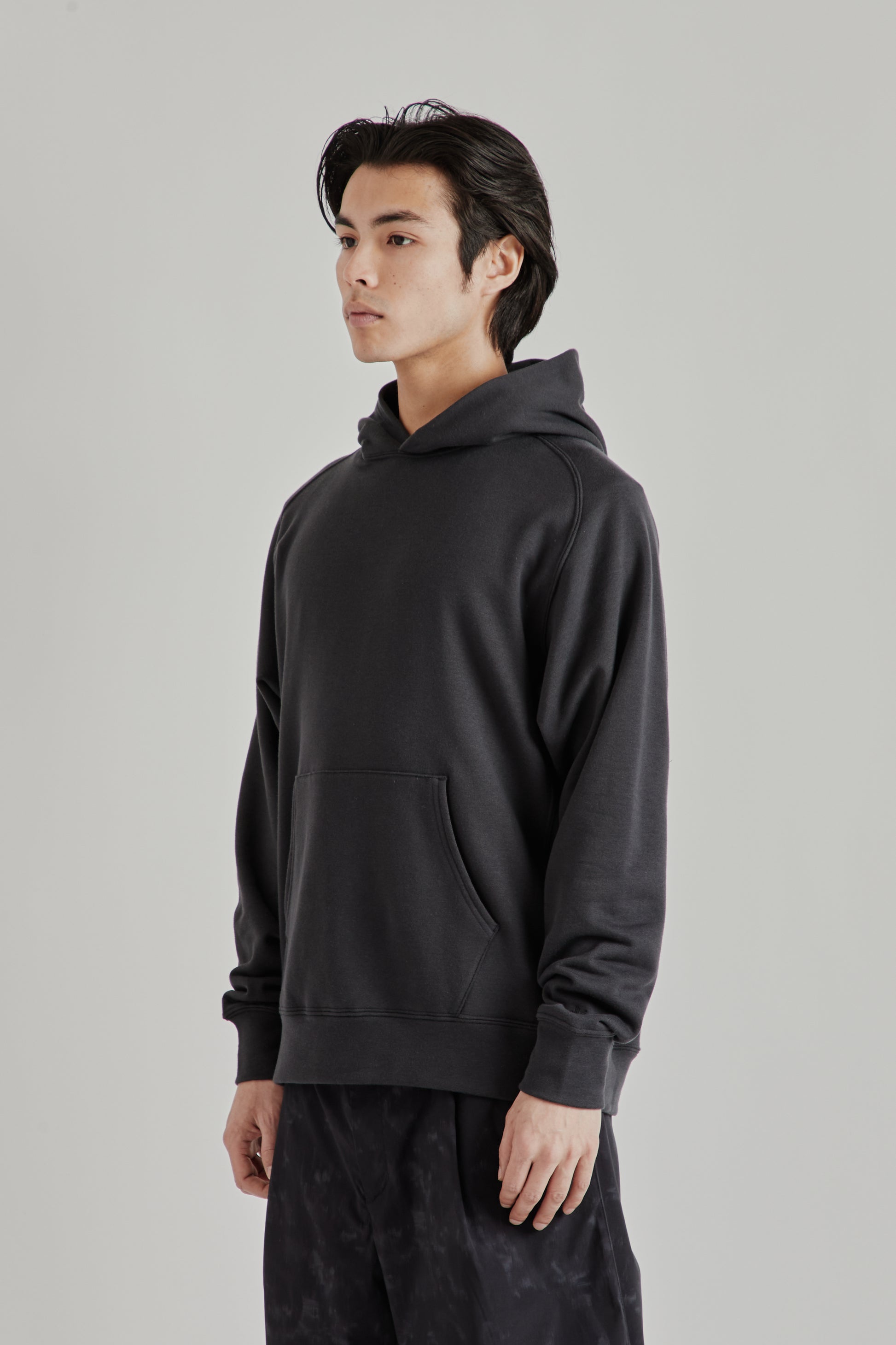 Goldwin SS26 Re-Optimum Sweat Hoodie Ink Black1872