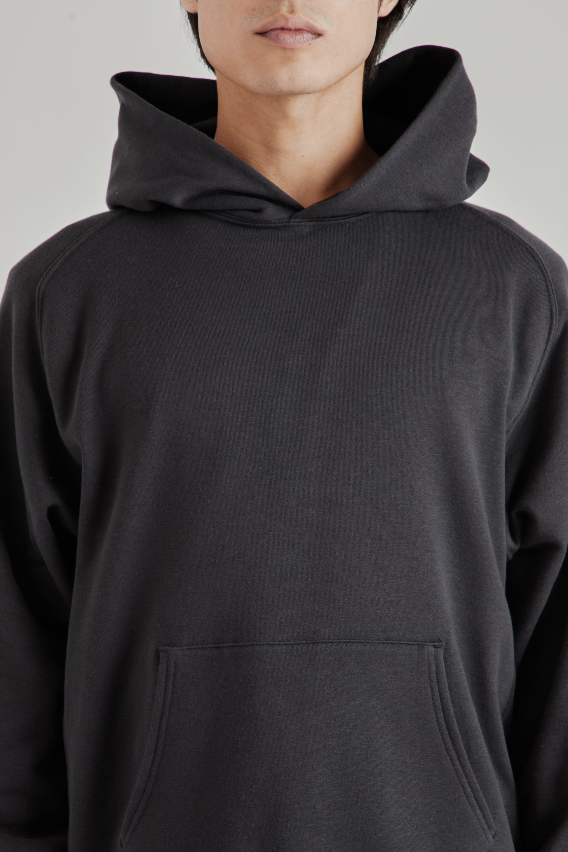 Goldwin SS26 Re-Optimum Sweat Hoodie Ink Black1883
