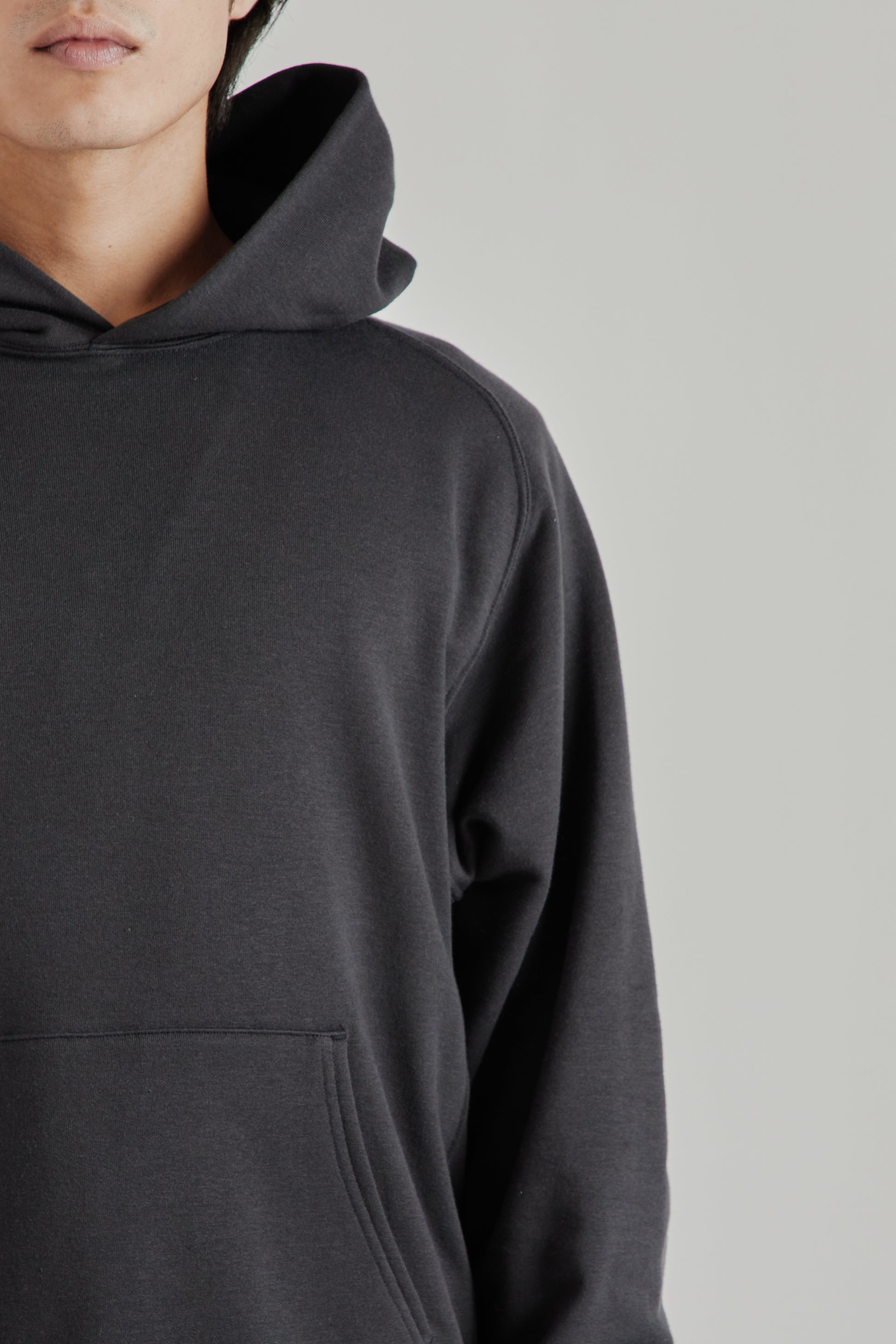 Goldwin SS26 Re-Optimum Sweat Hoodie Ink Black1884