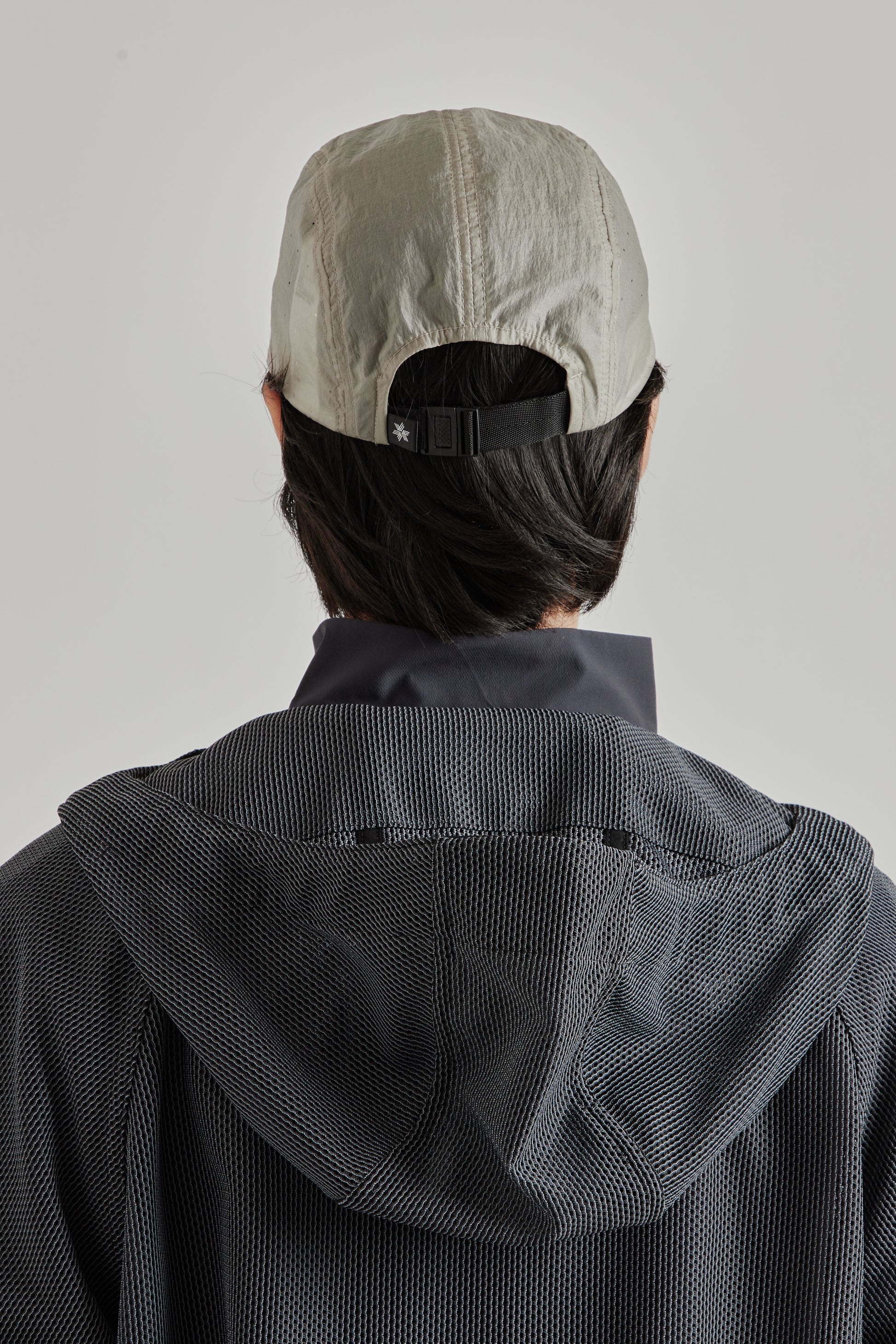 Goldwin SS26 Sheer Nylon Cap Arid Beige2088