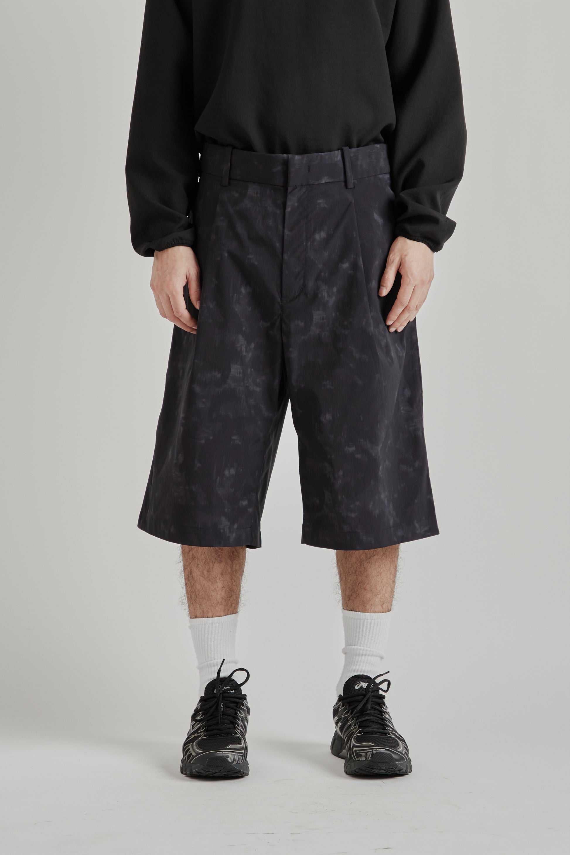 Goldwin SS26 Yurameki Shorts Black1811