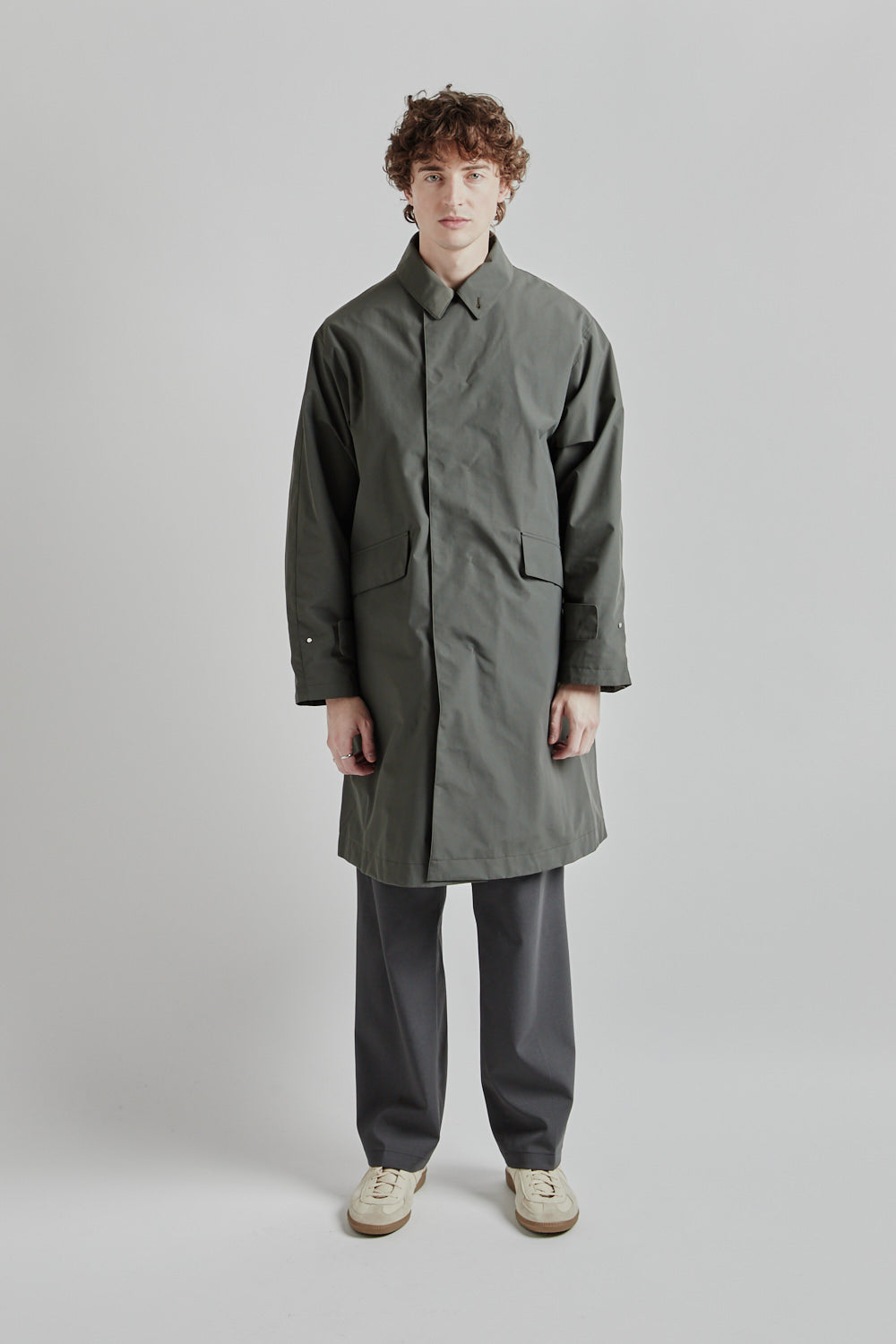 Goldwin Windstopper By Gore-tex Labs 3-Way Coat Dark Olive 1
