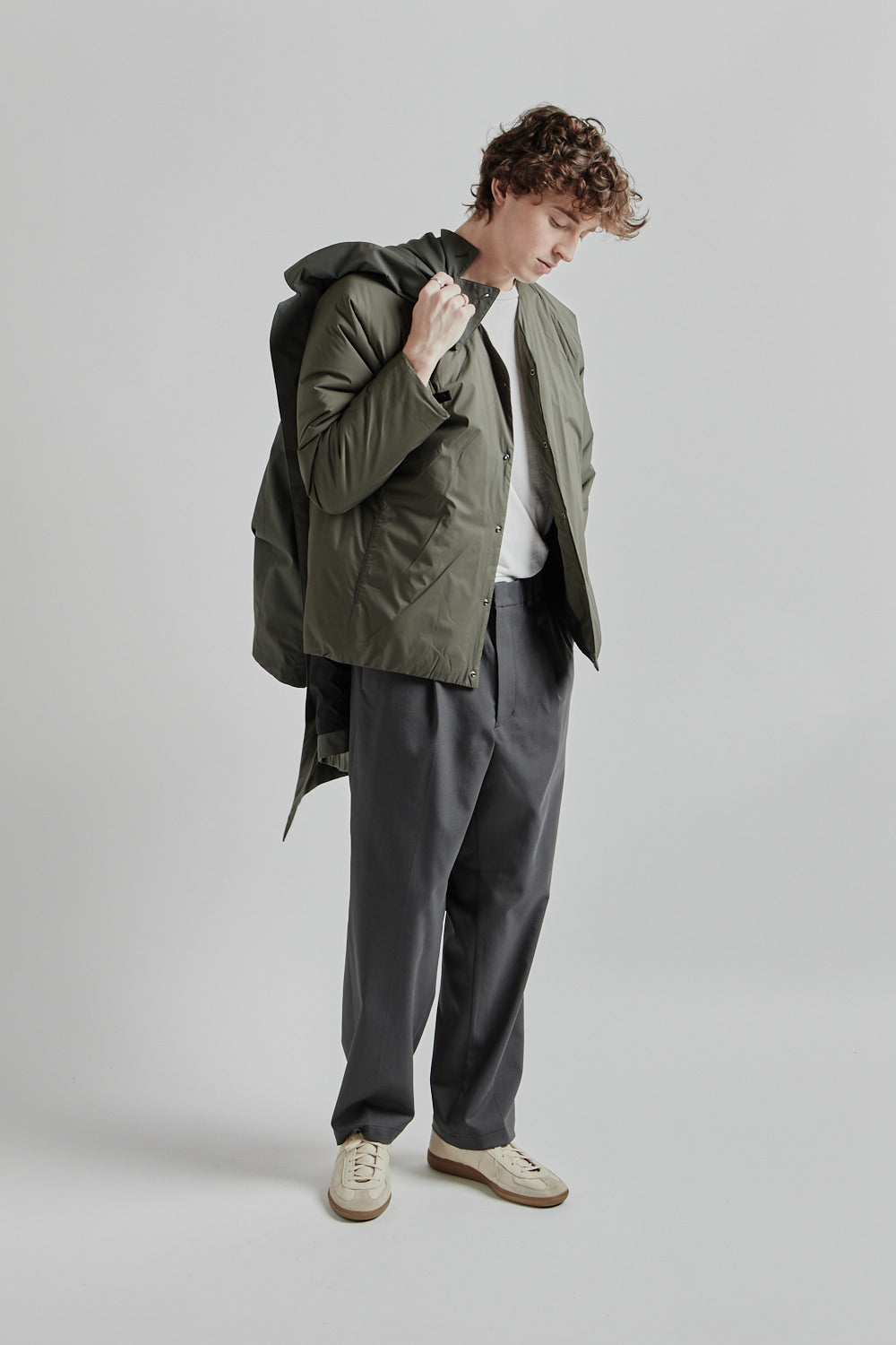 Goldwin Windstopper By Gore-tex Labs 3-Way Coat Dark Olive 26