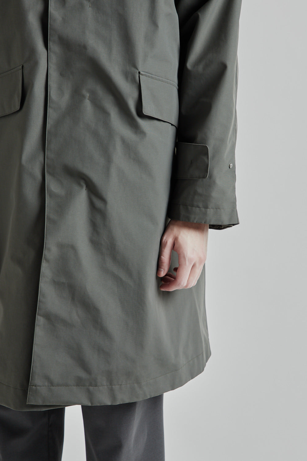 Goldwin Windstopper By Gore-tex Labs 3-Way Coat Dark Olive 8