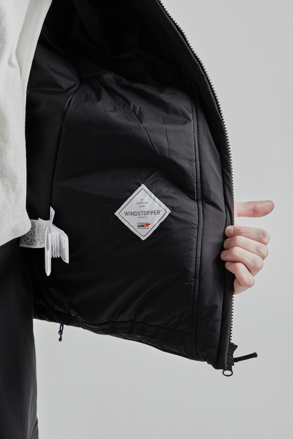 Goldwin Windstopper by Gore-Tex Labs Puffy Jacket - Black