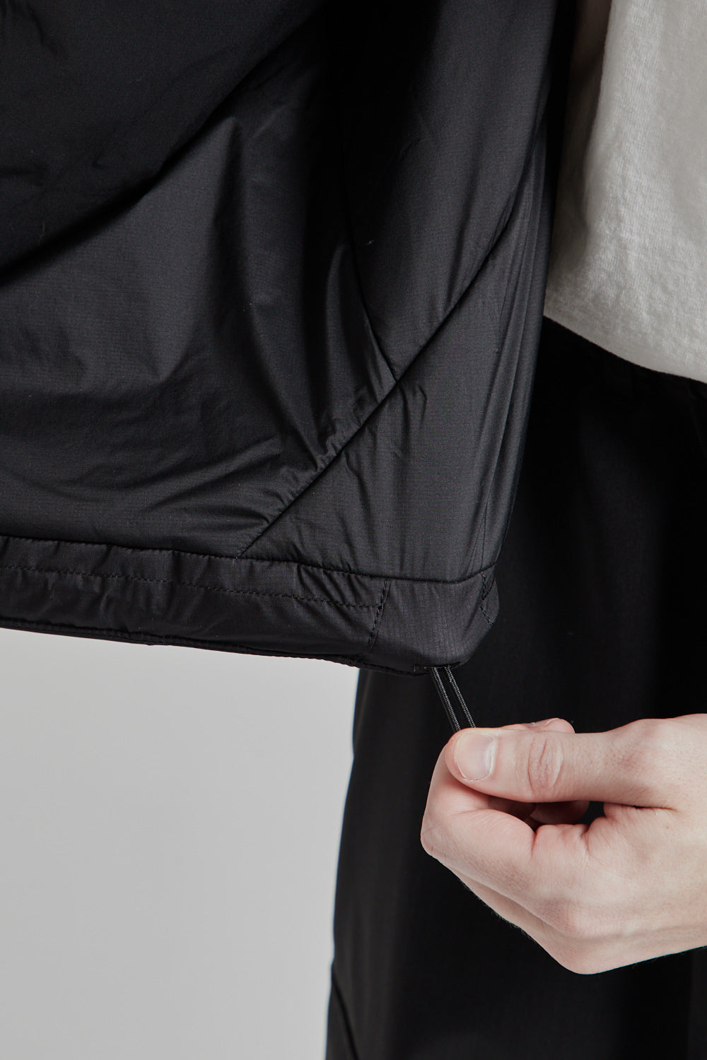 Goldwin Windstopper by Gore Tex Labs Puffy Jacket Black Wallace Me L