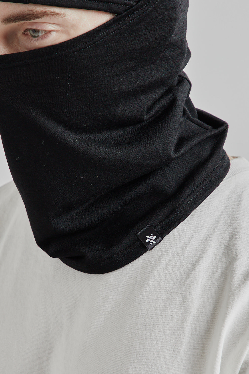 Goldwin Wool Balaclava Black 04