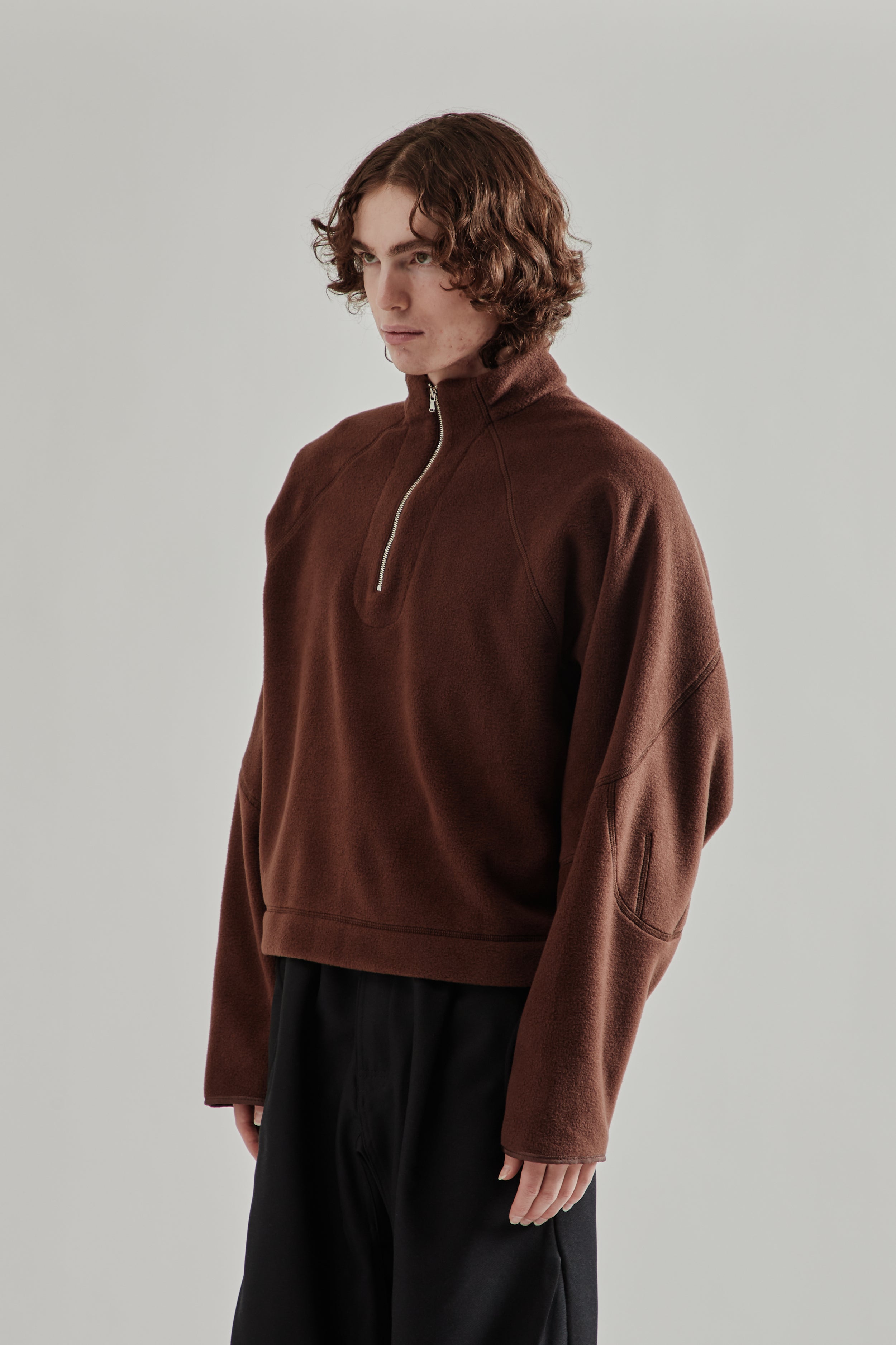 Greg Laboratory Technical Series Q-Zip - Brown | Wallace