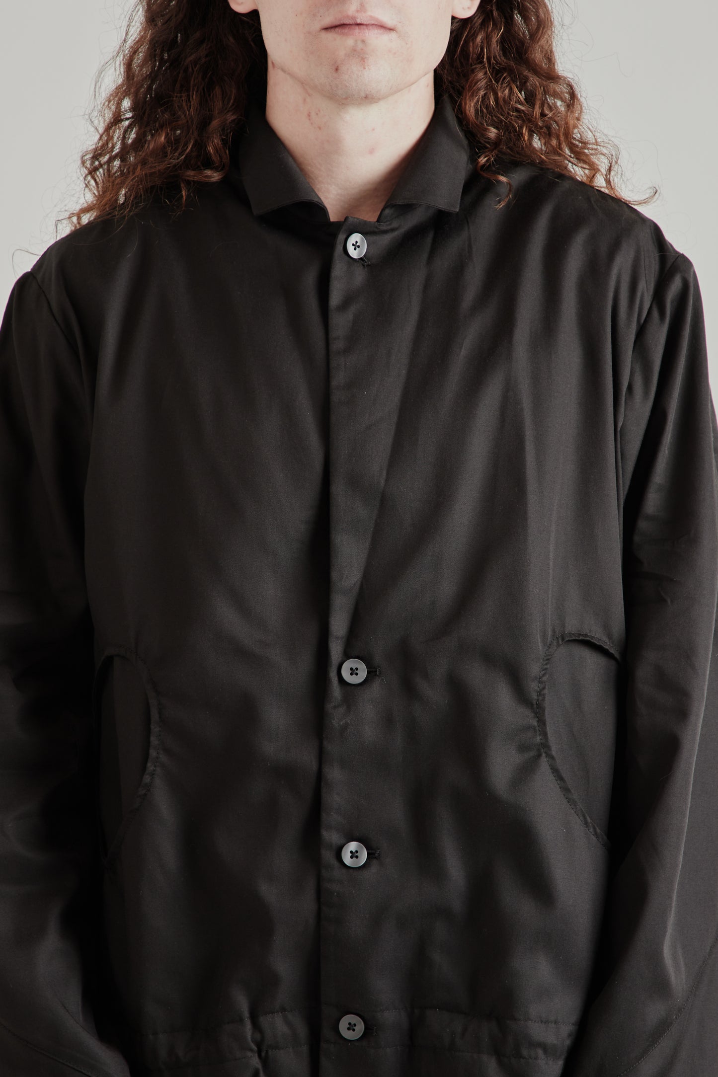Greg Laboratory SS26 Experimental Standard Blazer Black0365