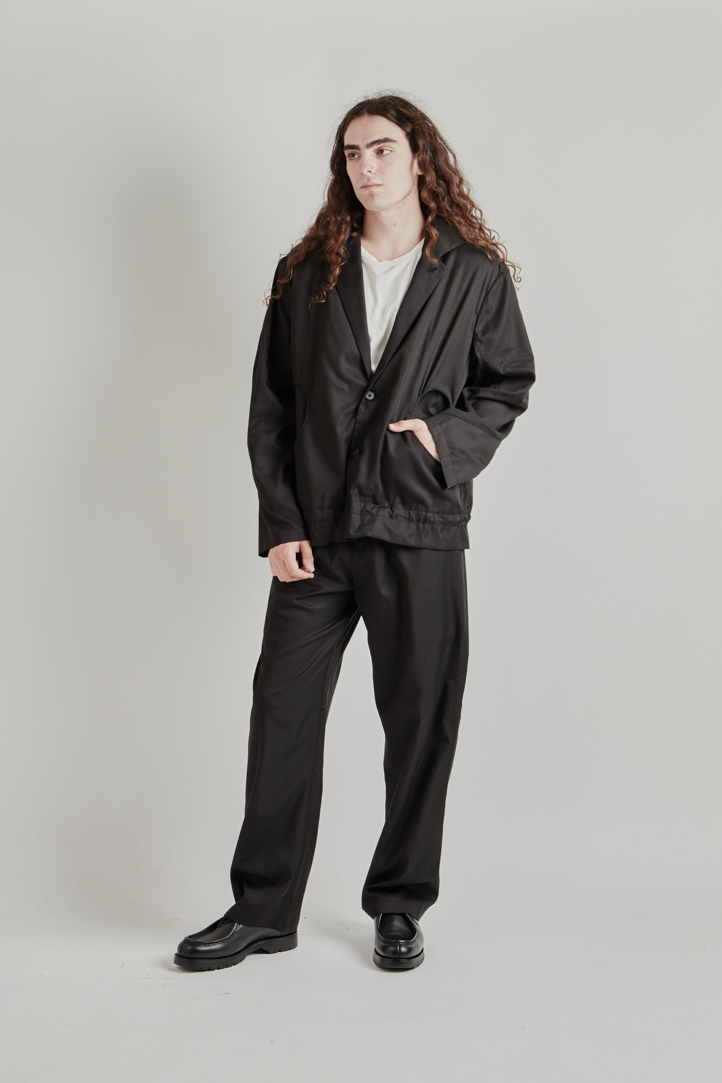 Greg Laboratory Experimental Standard Blazer - Black | Wallace