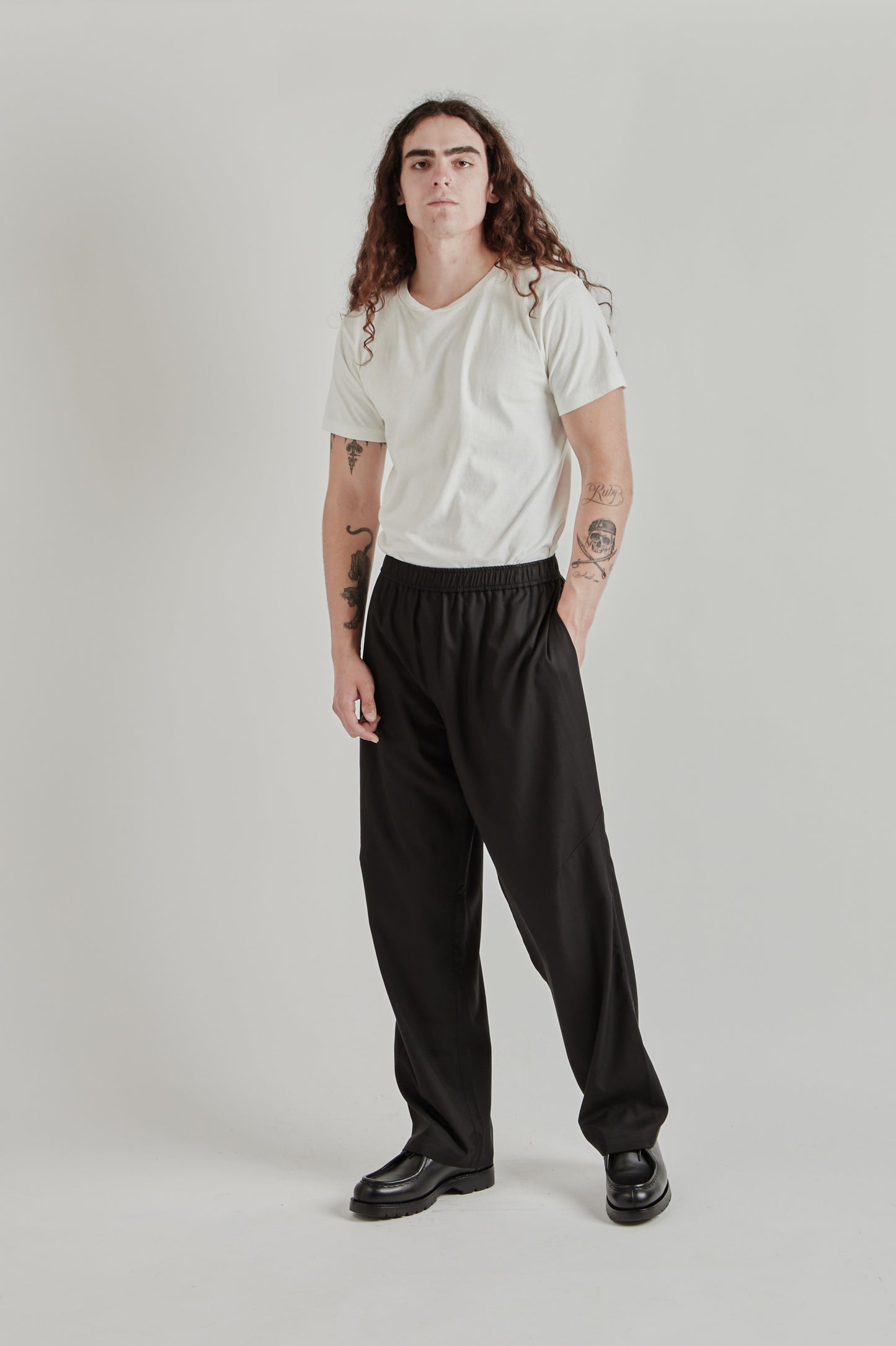 Greg Laboratory SS26 Experimental Standard Pants Black0335