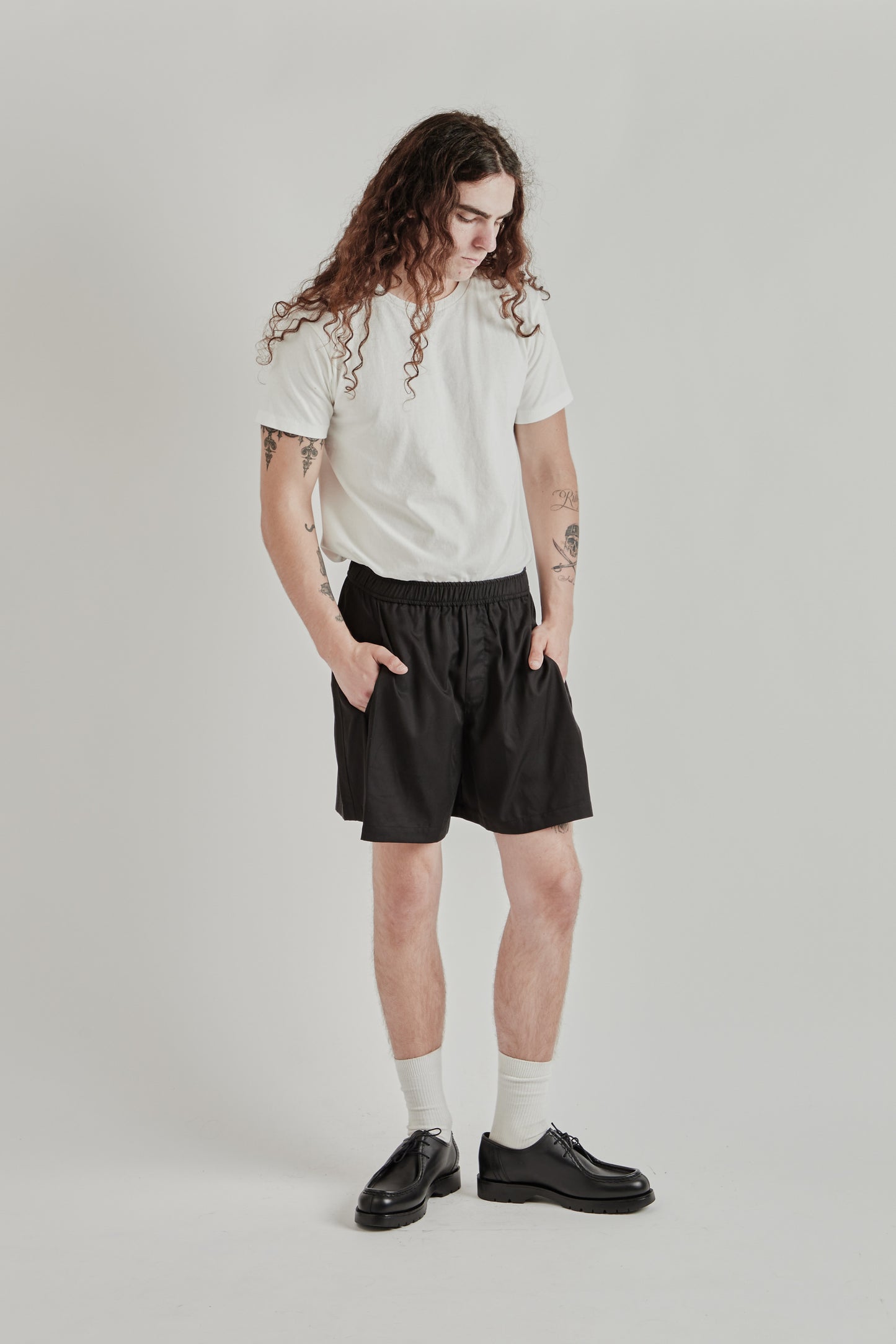 Greg Laboratory SS26 Experimental Standard Short Black0258