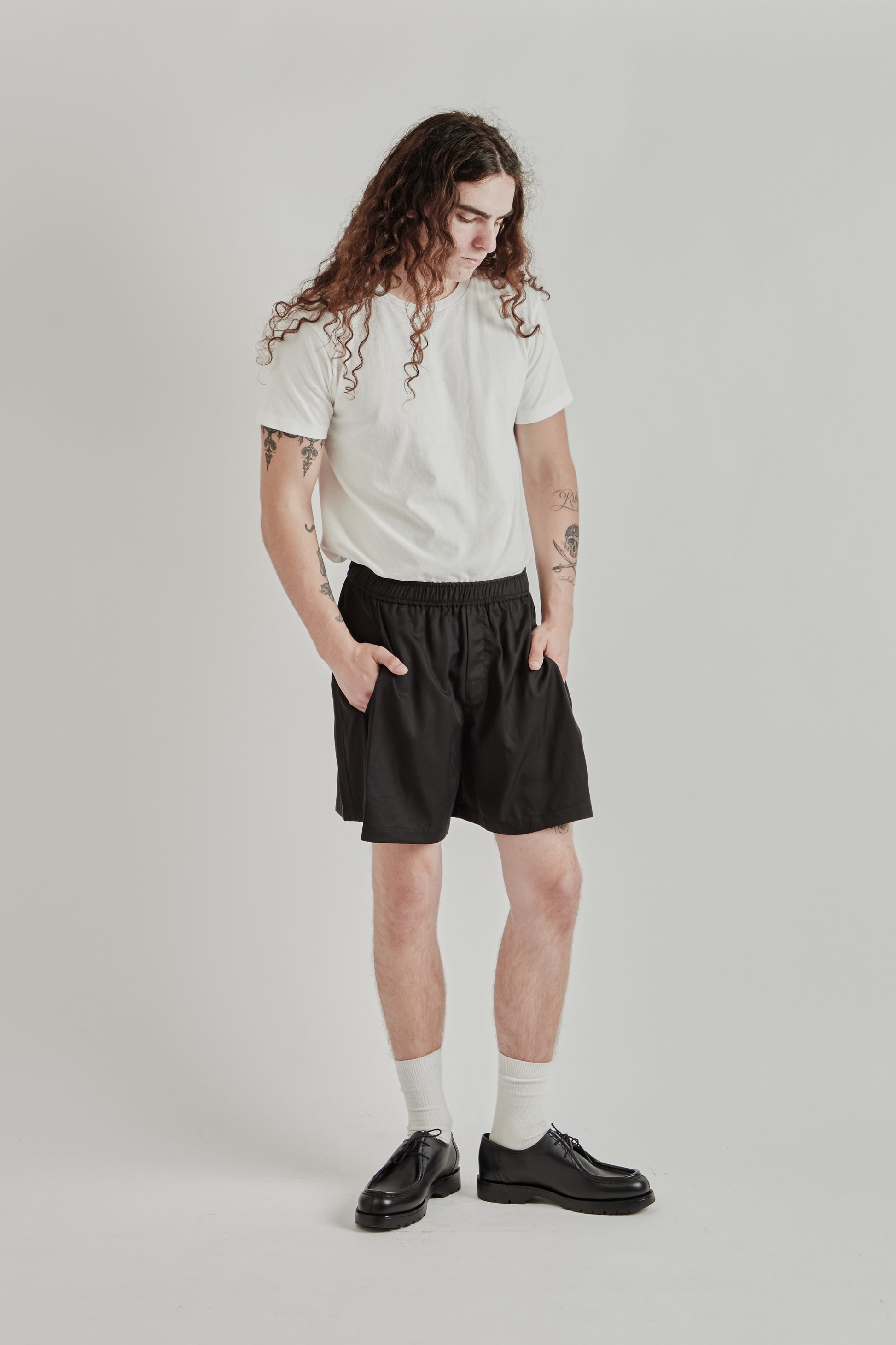 Greg Laboratory SS26 Experimental Standard Short Black0258