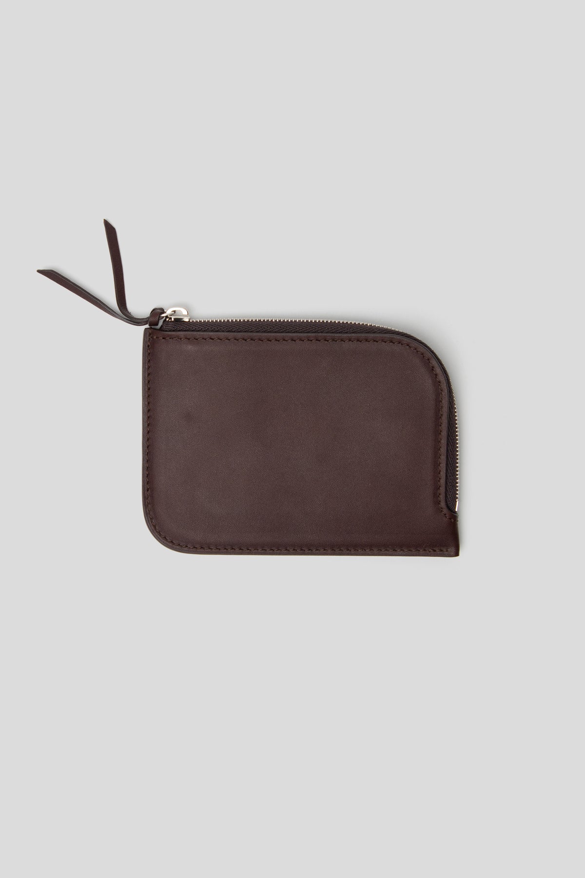 Half-Zip Wallet - Chocolate Double-Tanned Calf
