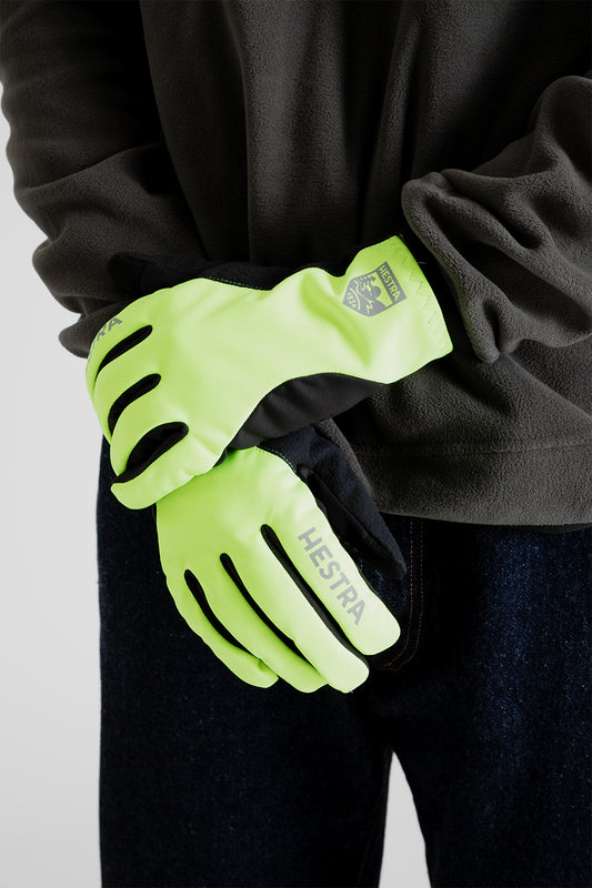Hestra Gloves Runners All Weather in Yellow