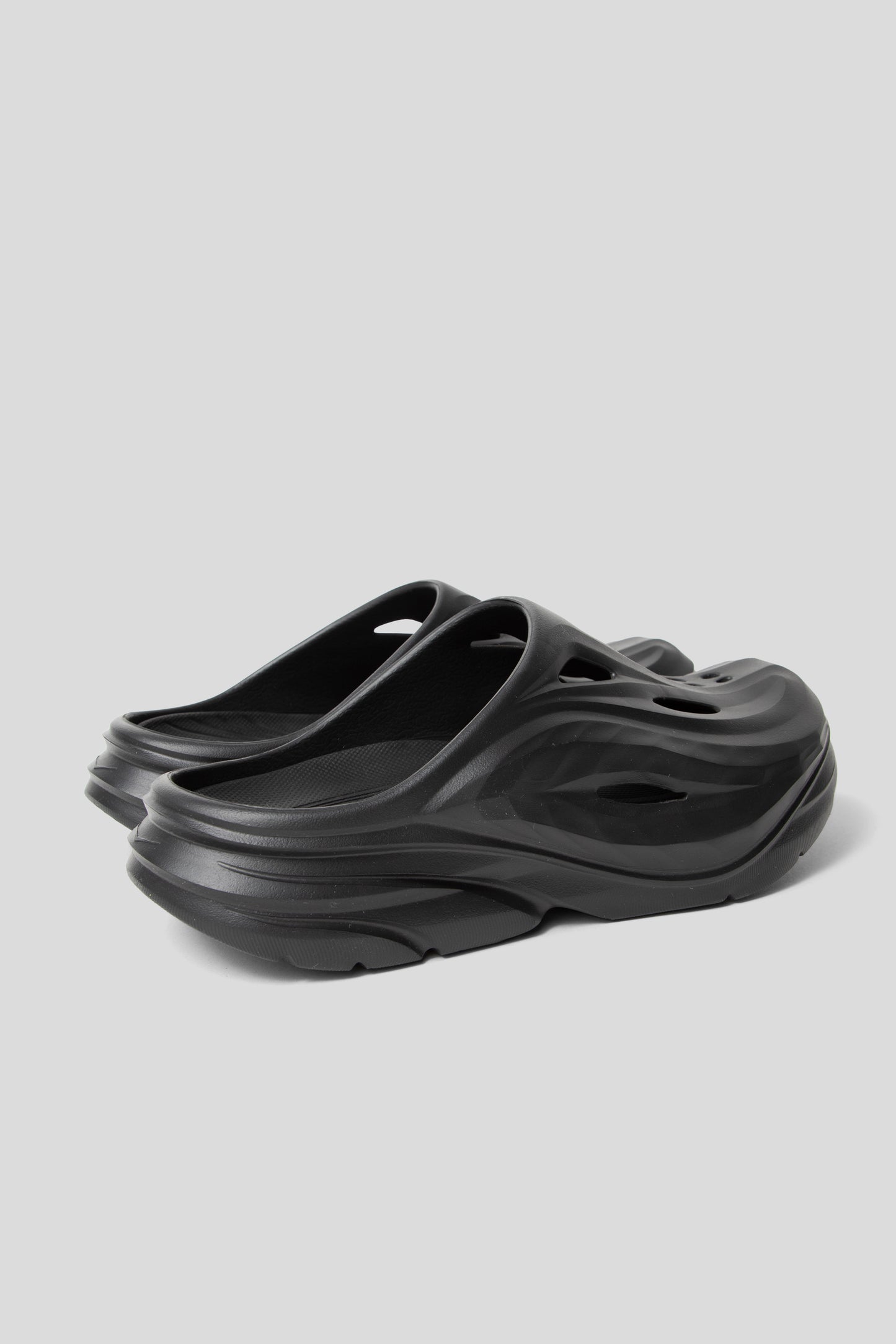 Hoka SS25 Ora Recovery Mule Black Black 04