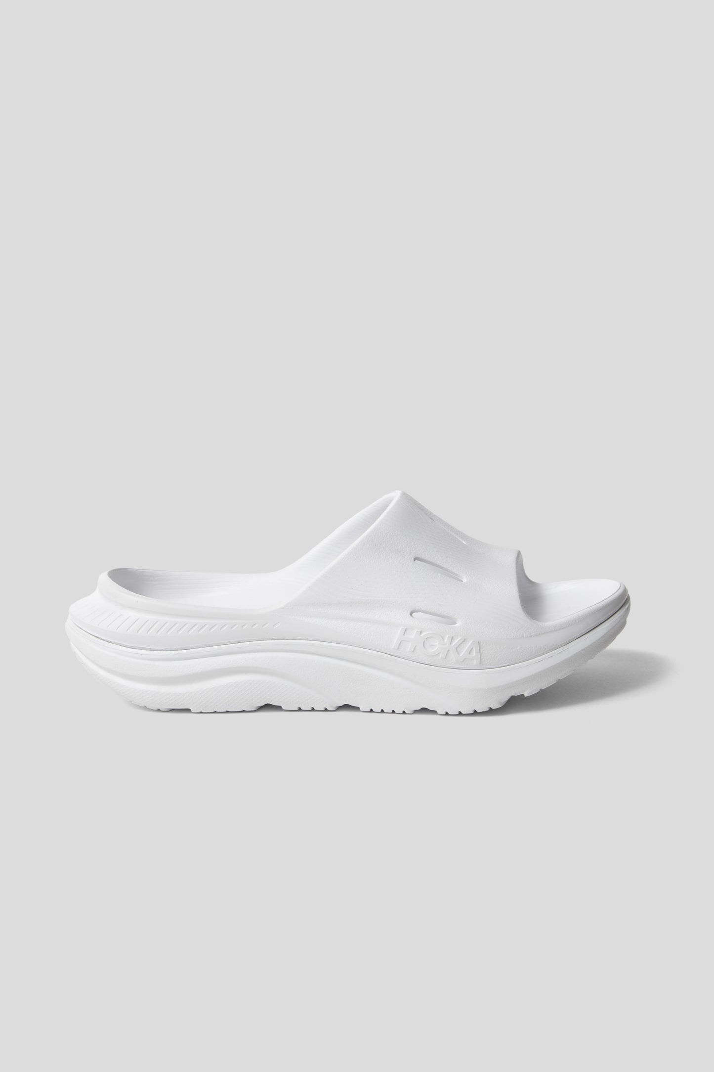 All Gender Ora Recovery Slide 3 - White/White - Wallace Mercantile Shop