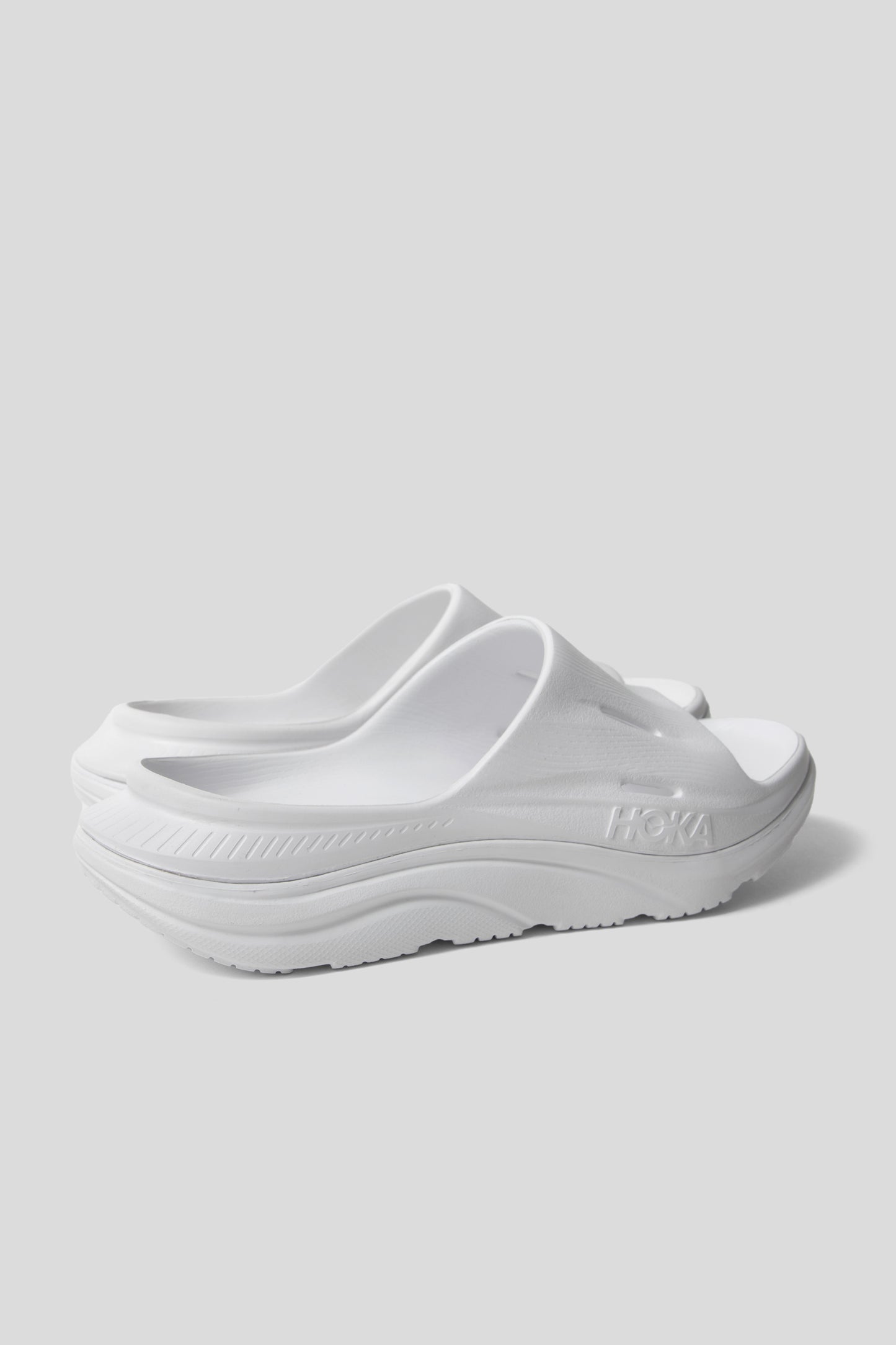 All Gender Ora Recovery Slide 3 - White/White - Wallace Mercantile Shop