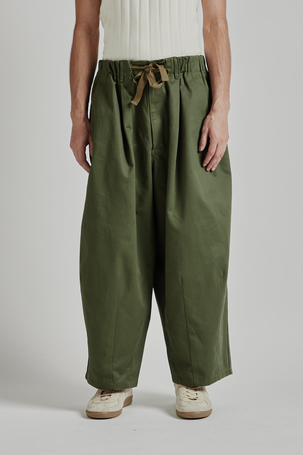 Is-Ness Balloon EZ Pants Khaki 04