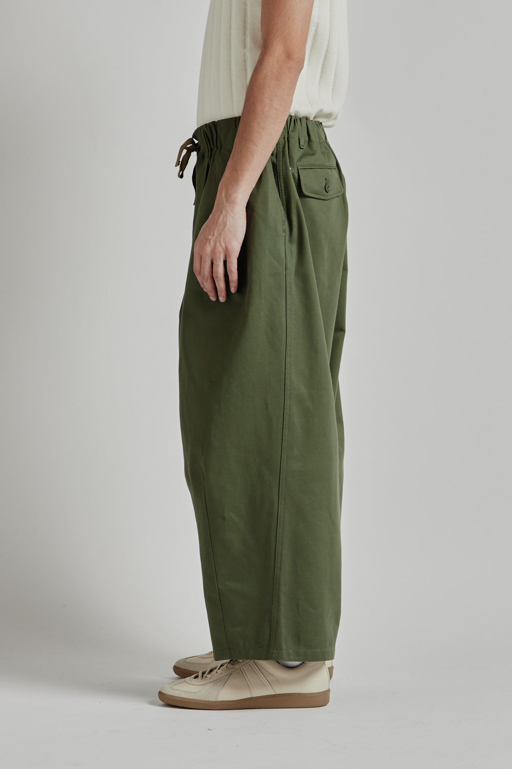 Is-Ness Balloon EZ Pants Khaki 05