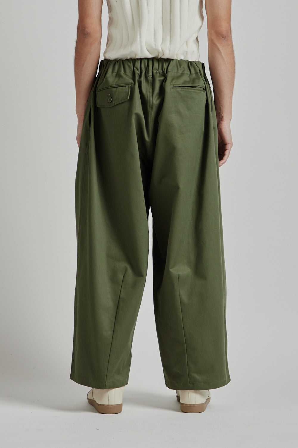 Is-Ness Balloon EZ Pants Khaki 06