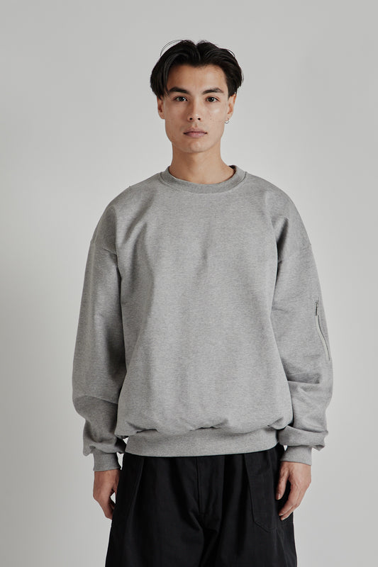 Is-Ness Crewneck Sweatshirt Grey 03