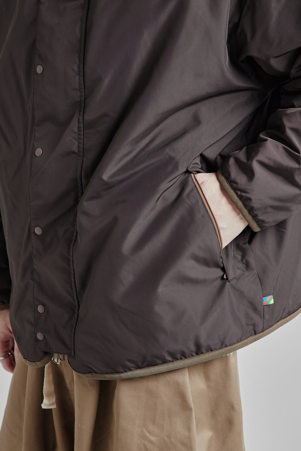 is-ness × Y(dot) NORDISK Reversible Fleece Beige/Brown