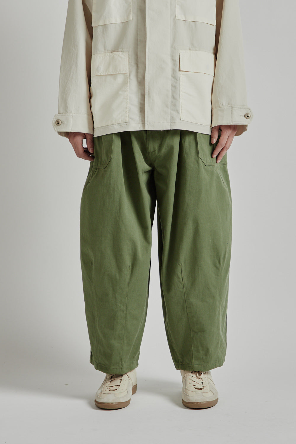 Is-ness Balloon Baker Pant Khaki 5