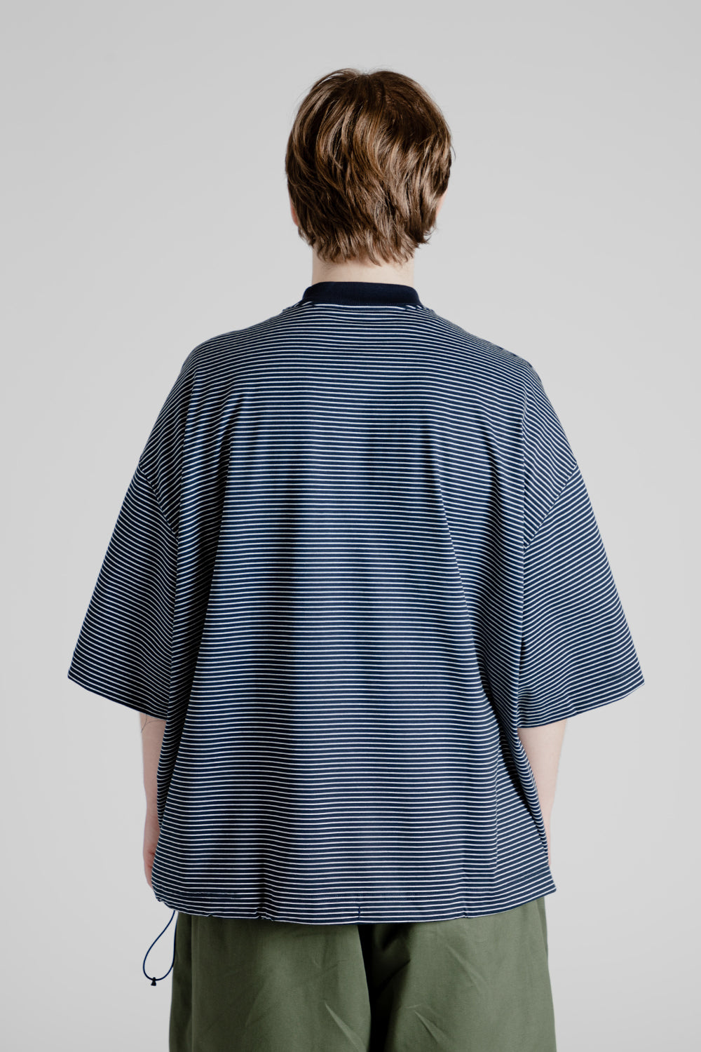 Is-Ness Balloon Border S/S T-Shirts in Navy
