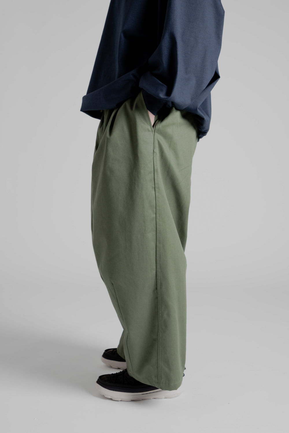 is-ness Balloon EZ Pants - Khaki | Wallace Mercantile Shop