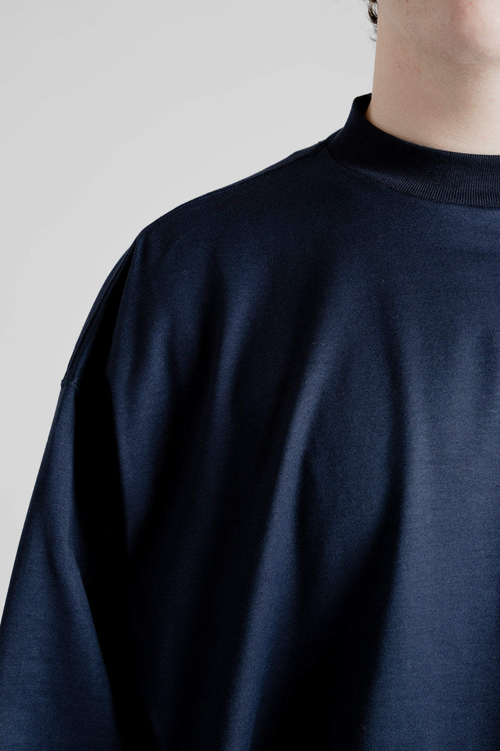 Is-Ness Long Sleeve T-Shirt in Navy