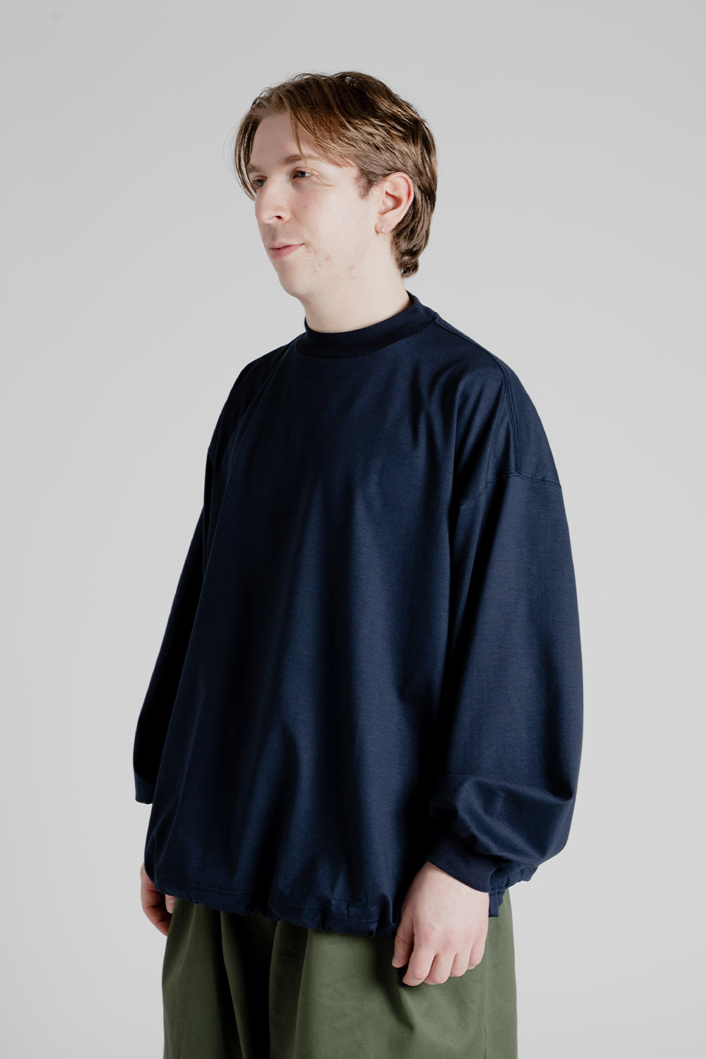 Balloon L/S T-Shirts - Navy