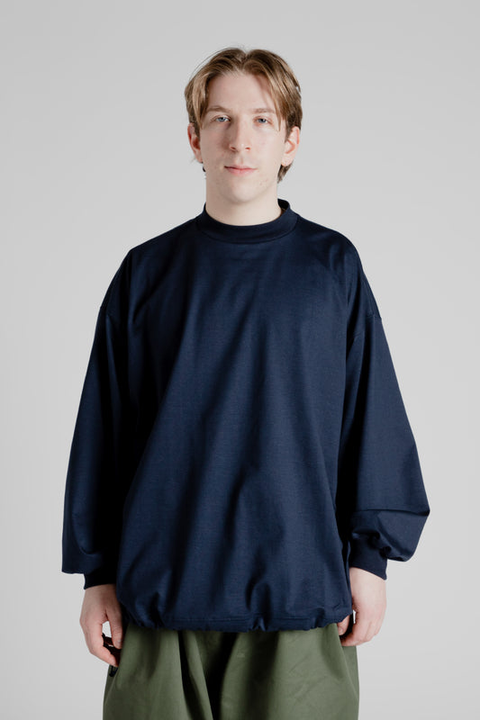 Is-Ness Long Sleeve T-Shirt in Navy