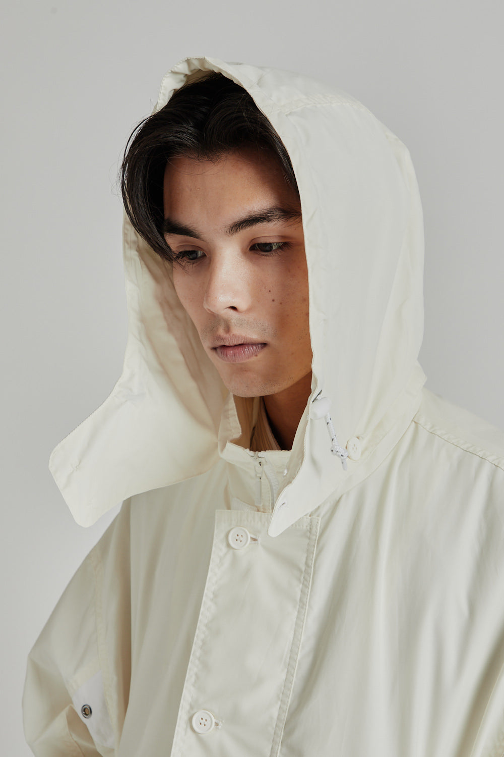 Is-ness Hoodie Jacket Off White White 14