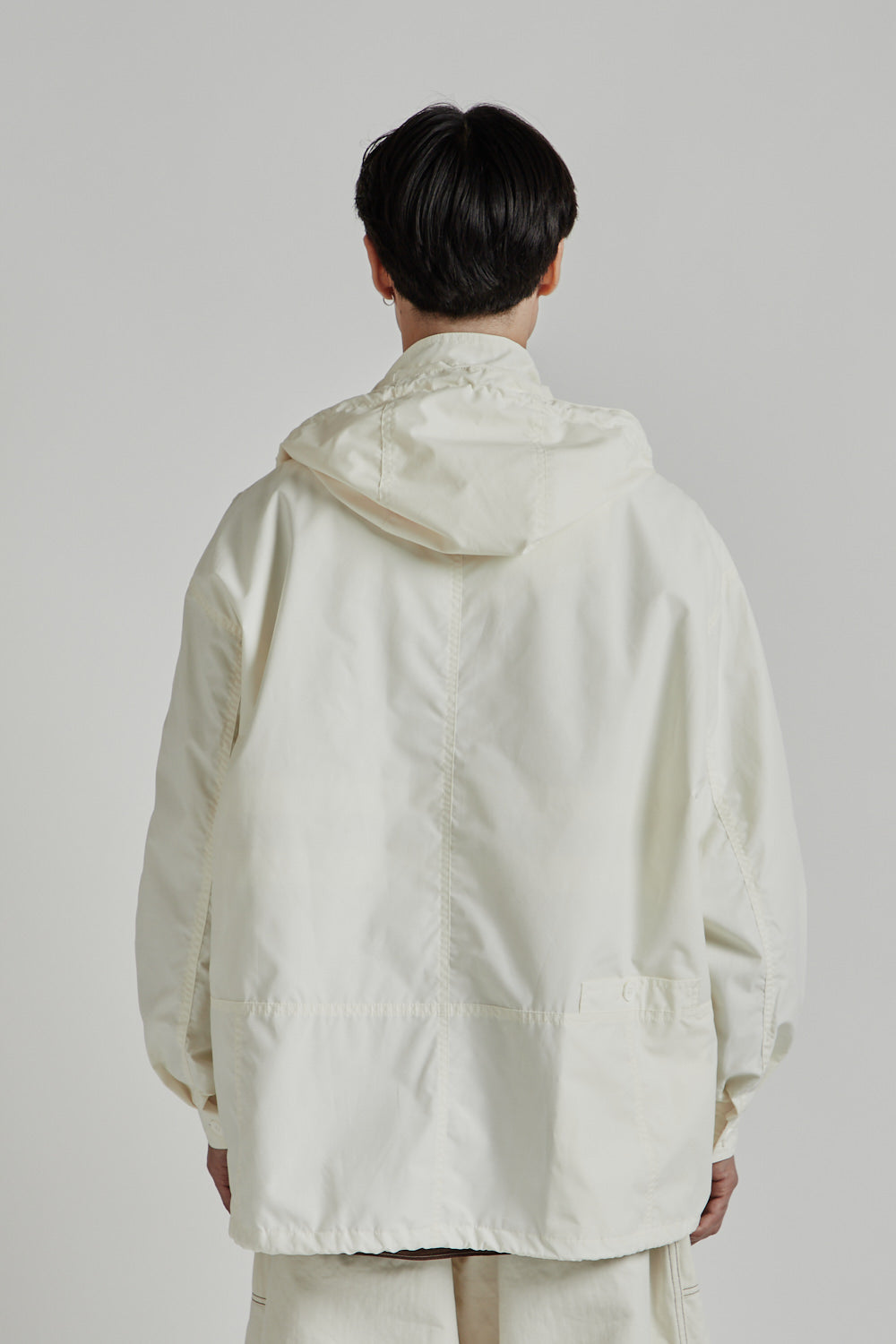 Is-ness Hoodie Jacket Off White White 5