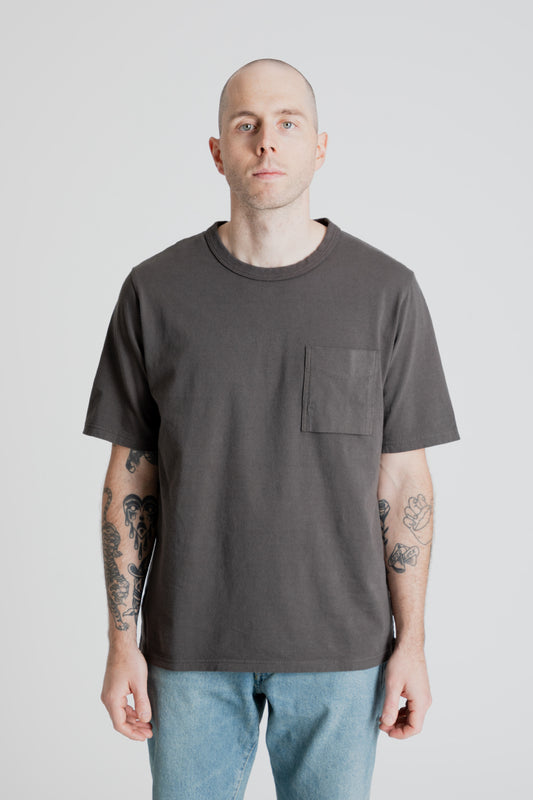 Jackman Pocket T-Shirt - Dark Taupe