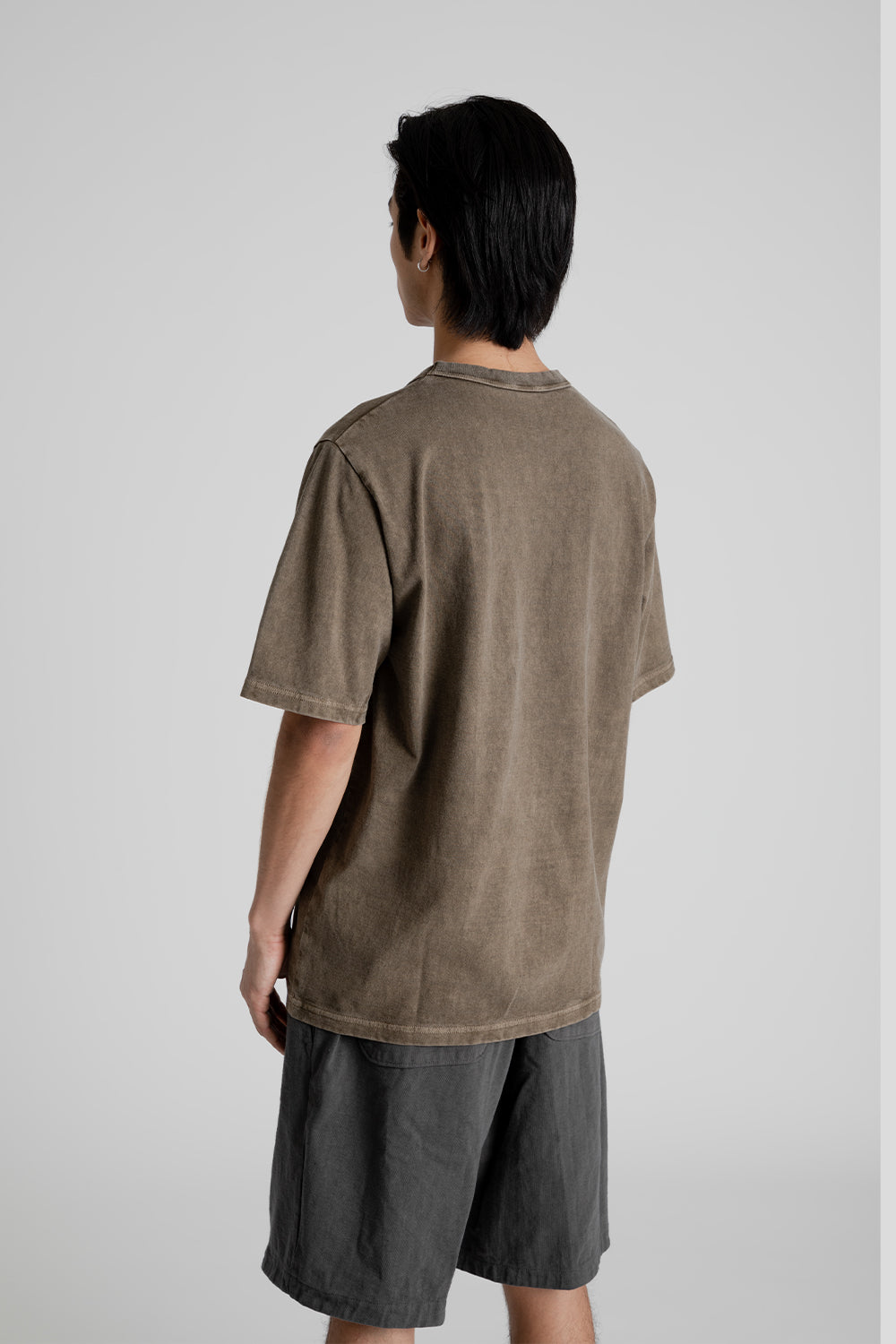 Jackman Pocket T-Shirt in Fade Mound Brown