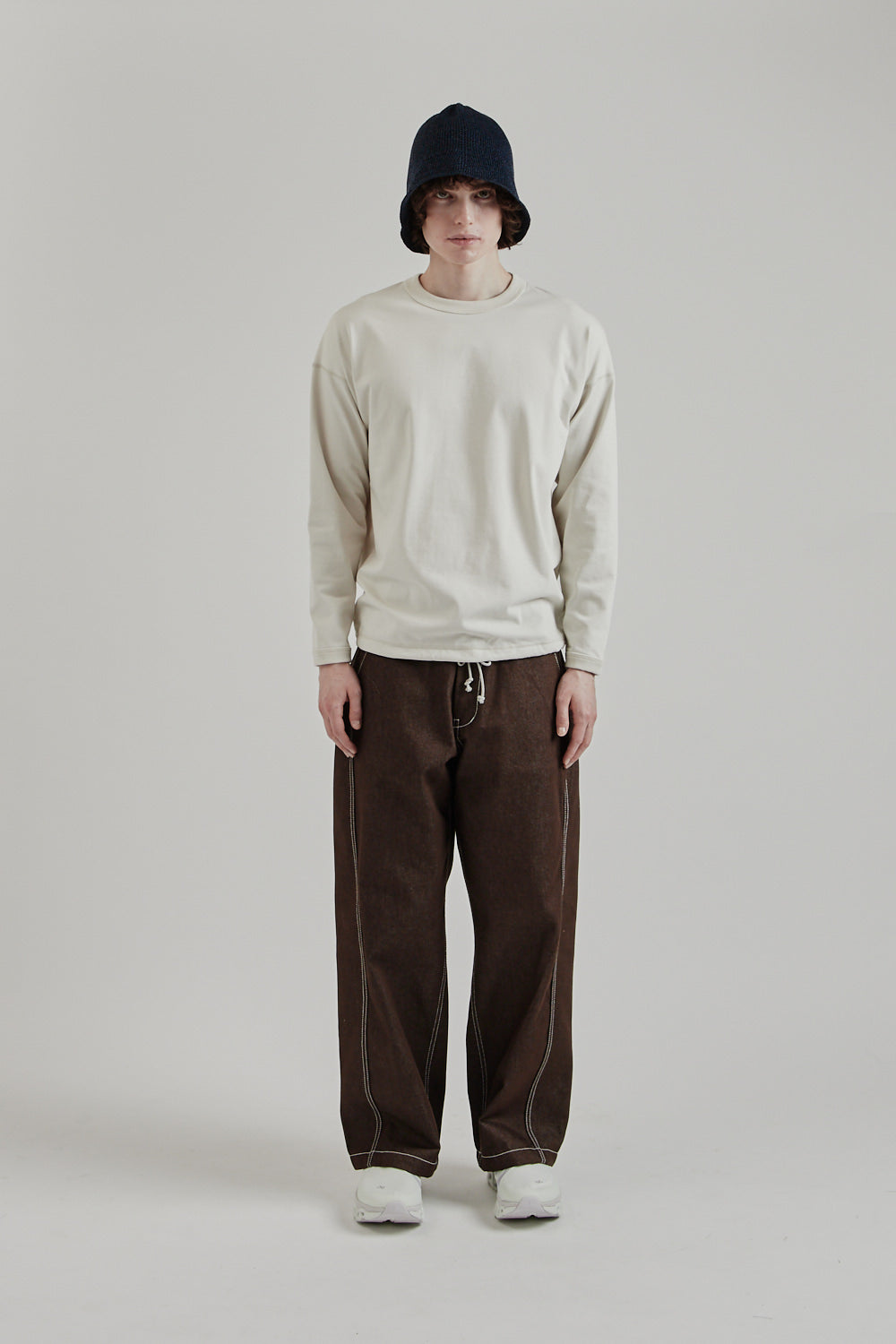 Jackman SS25 Grace Himo LS Tshirt Roisin White 1