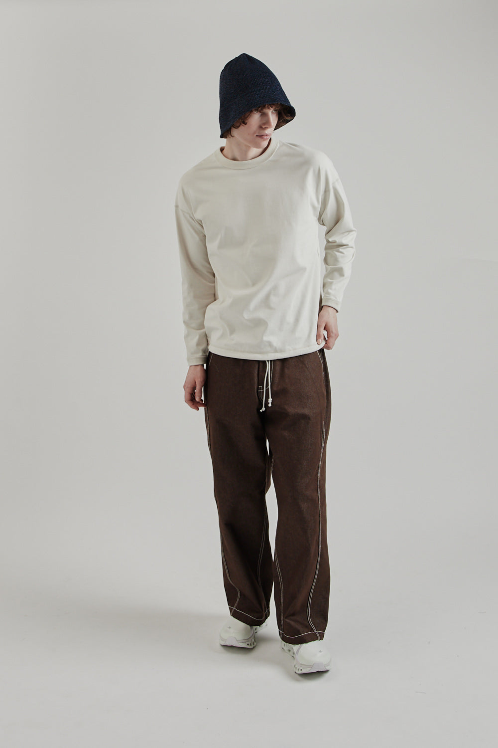 Jackman SS25 Grace Himo LS Tshirt Roisin White 11