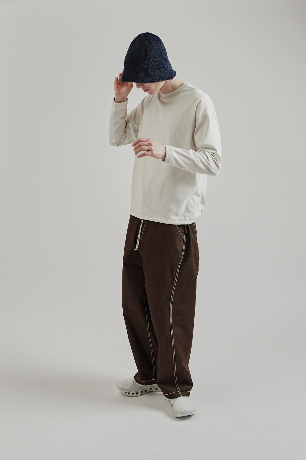 Jackman SS25 Grace Himo LS Tshirt Roisin White 12
